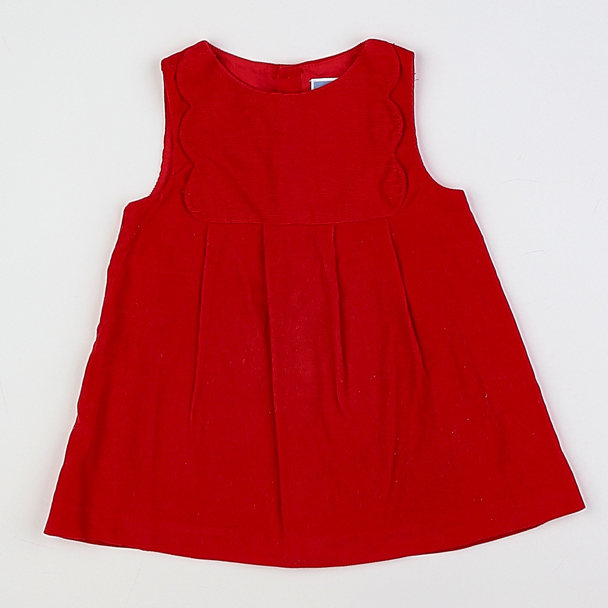 Jacadi - robe rouge - 12 mois