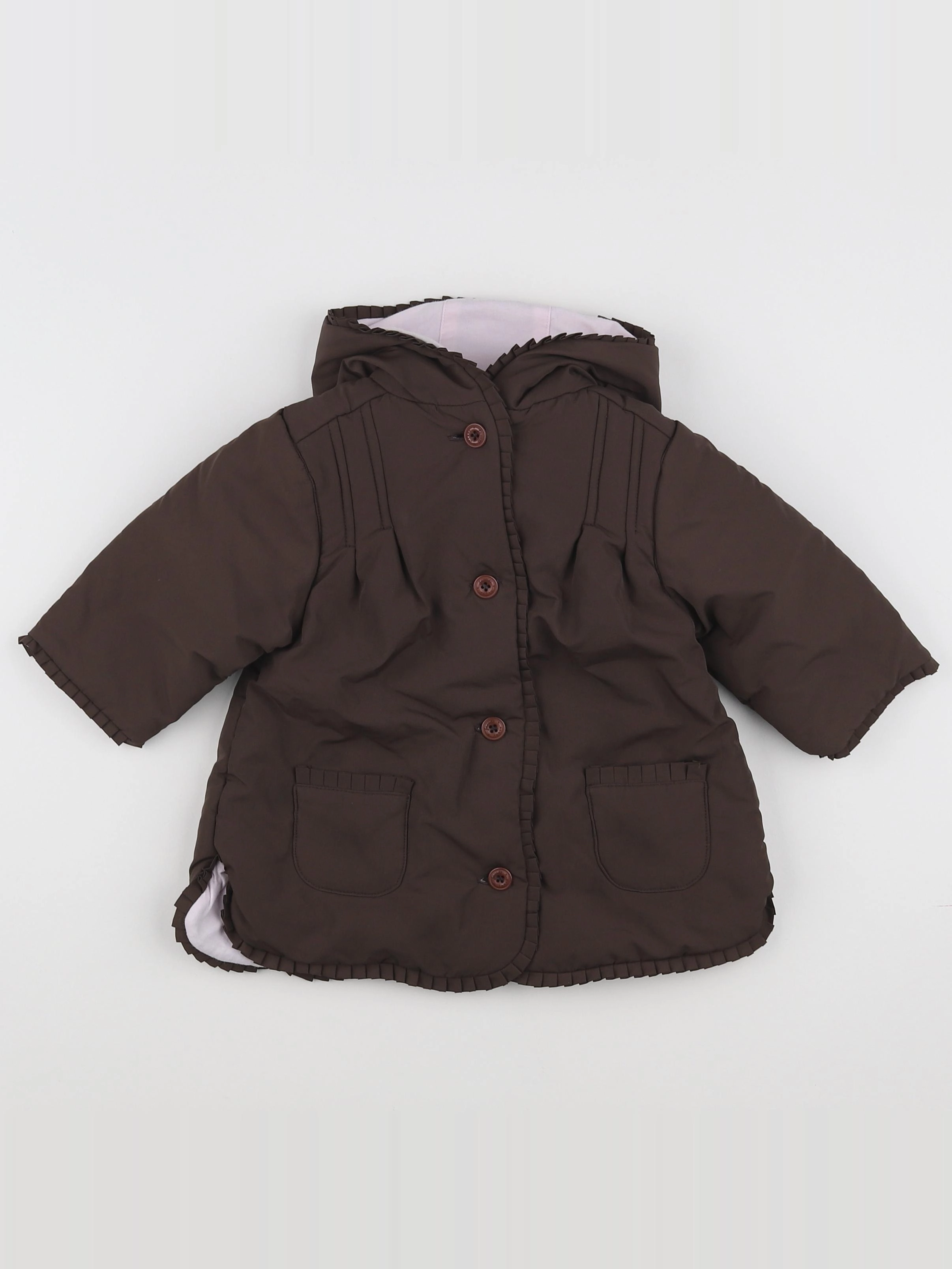 Jacadi - manteau marron - 6 mois