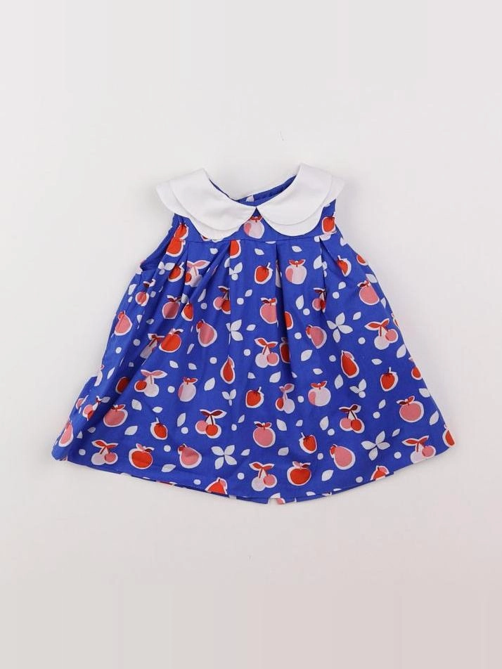 Jacadi - robe bleu, blanc - 3 mois