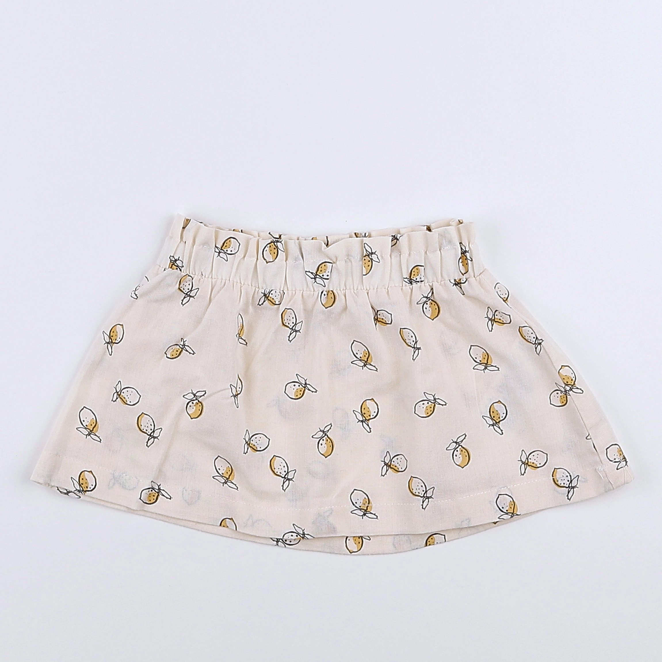 Vertbaudet - jupe beige - 9 mois