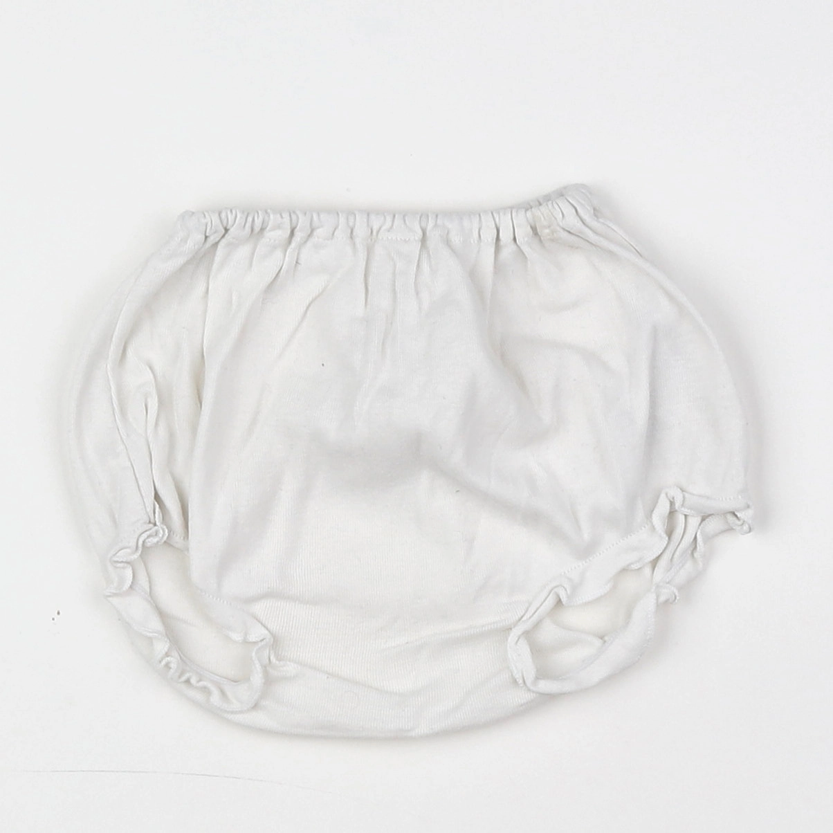 Petit Bateau - bloomer blanc - 3 mois