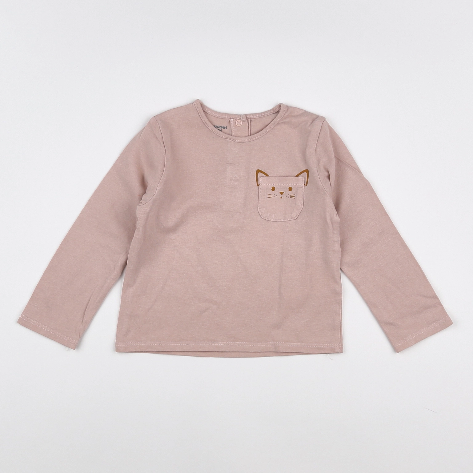 Vertbaudet - tee-shirt rose - 18 mois