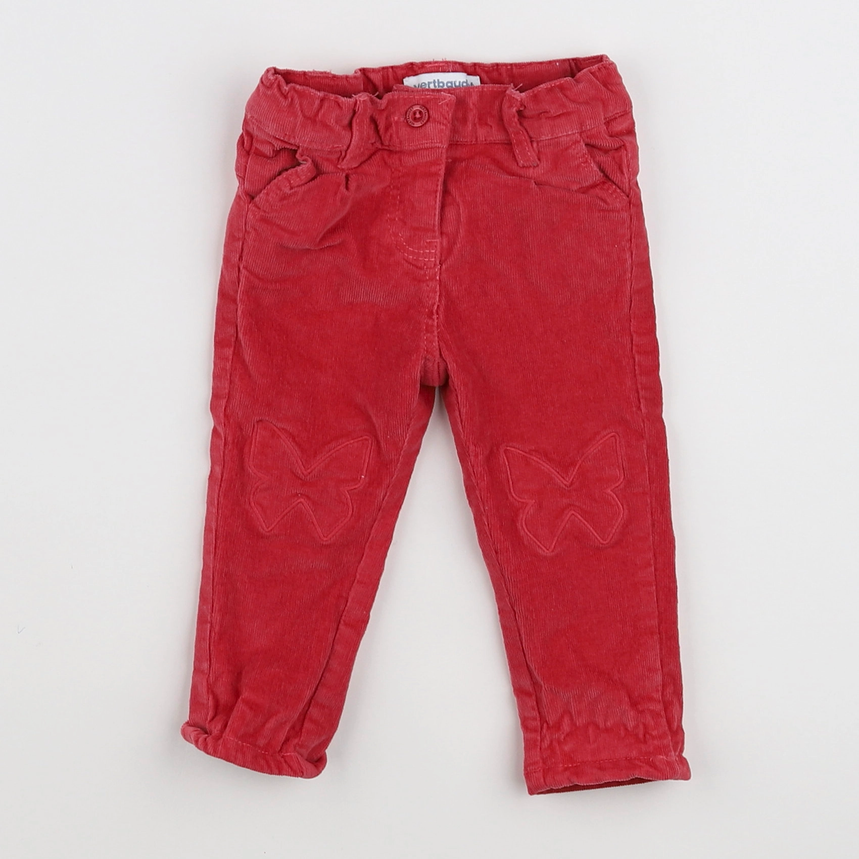 Vertbaudet - pantalon rose - 3 mois