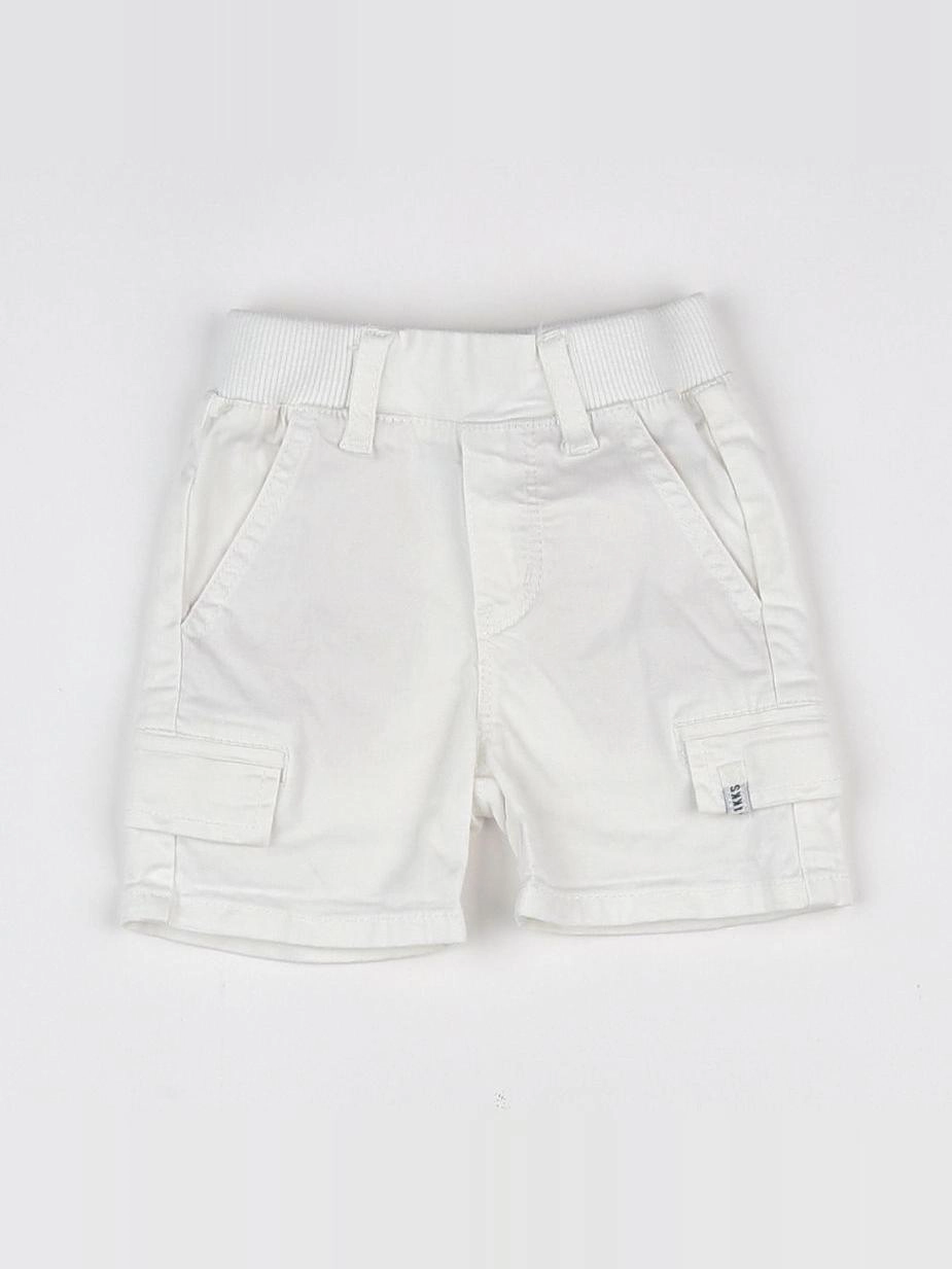 IKKS - short blanc - 6 mois