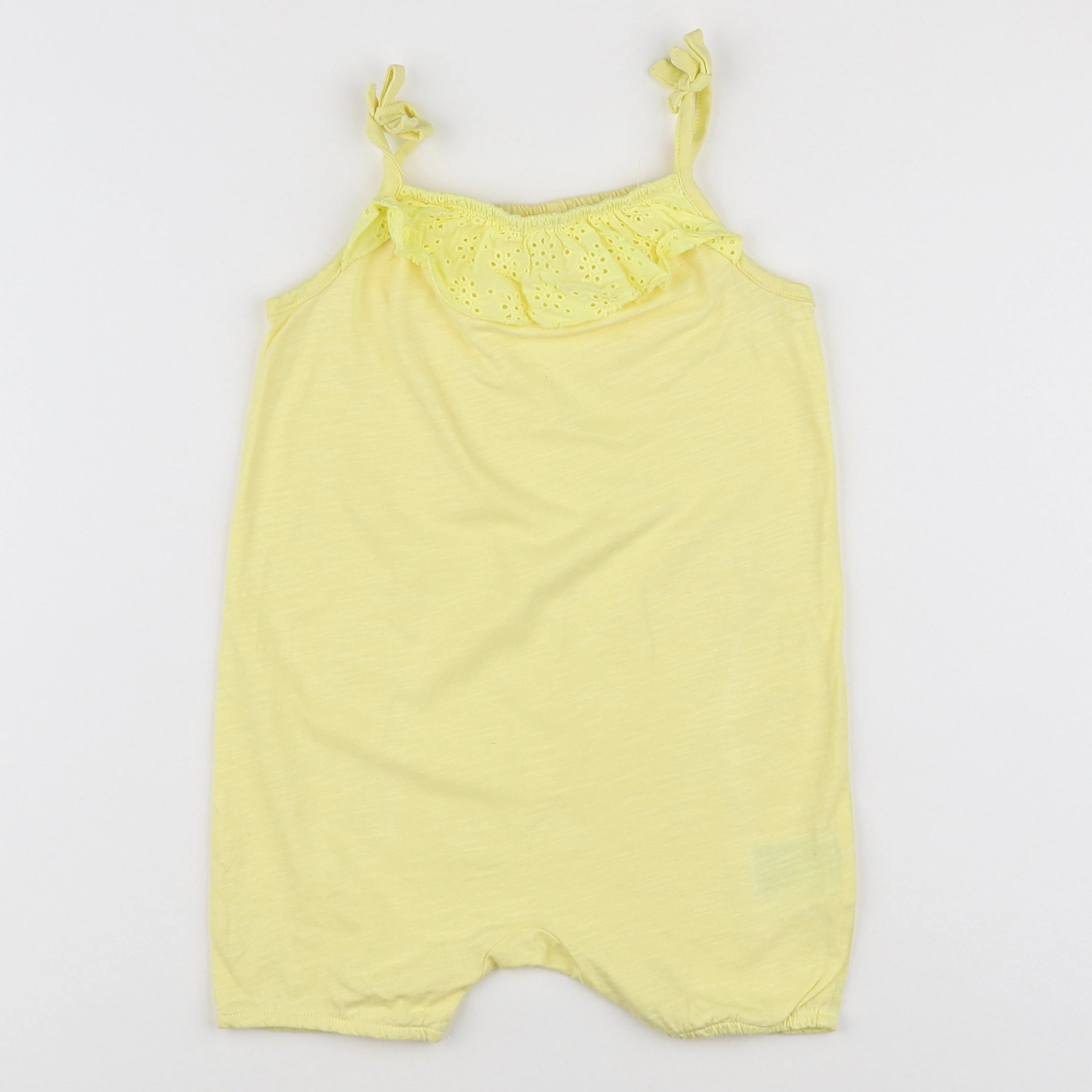 H&M - combinaison jaune - 12/18 mois