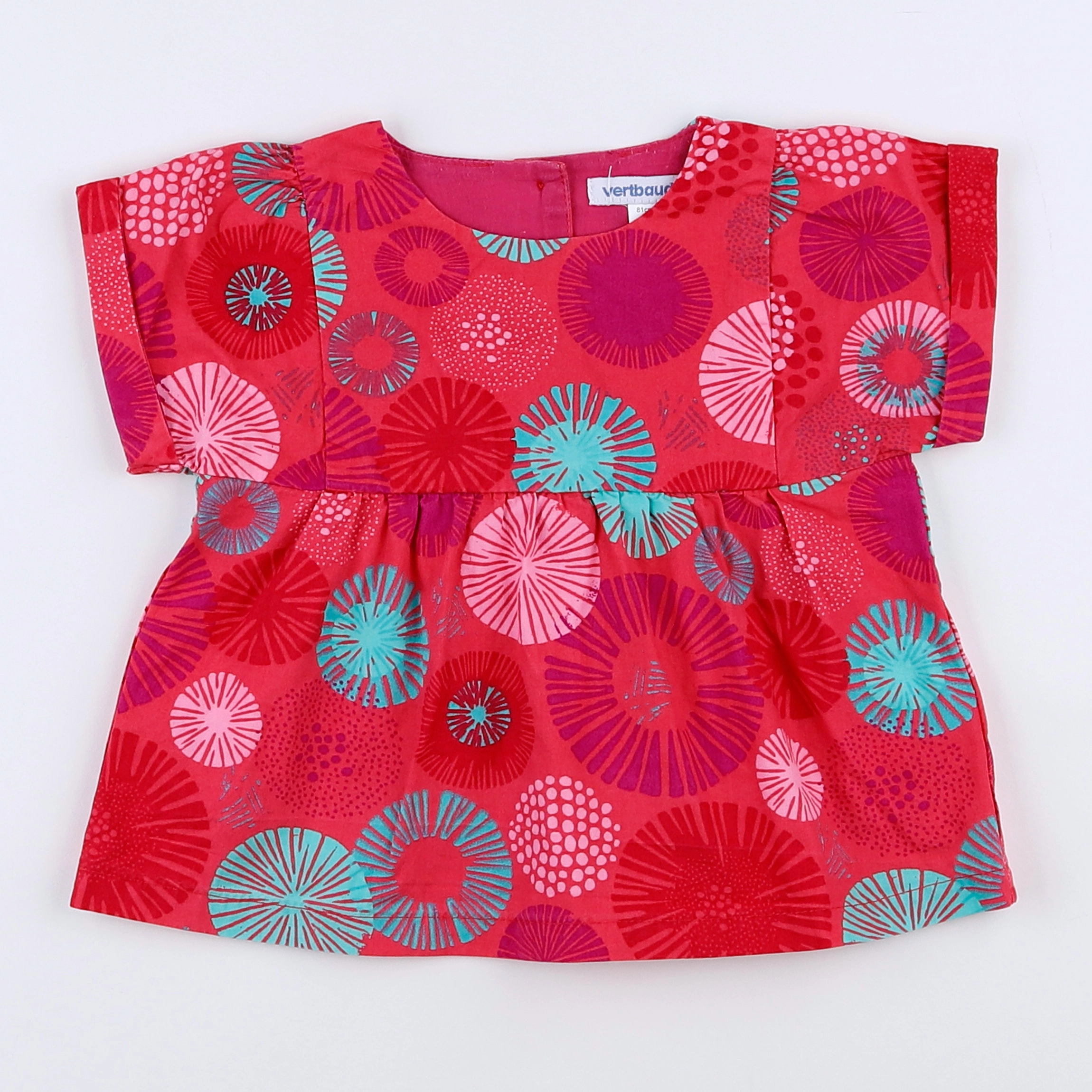 Vertbaudet - blouse rose - 18 mois