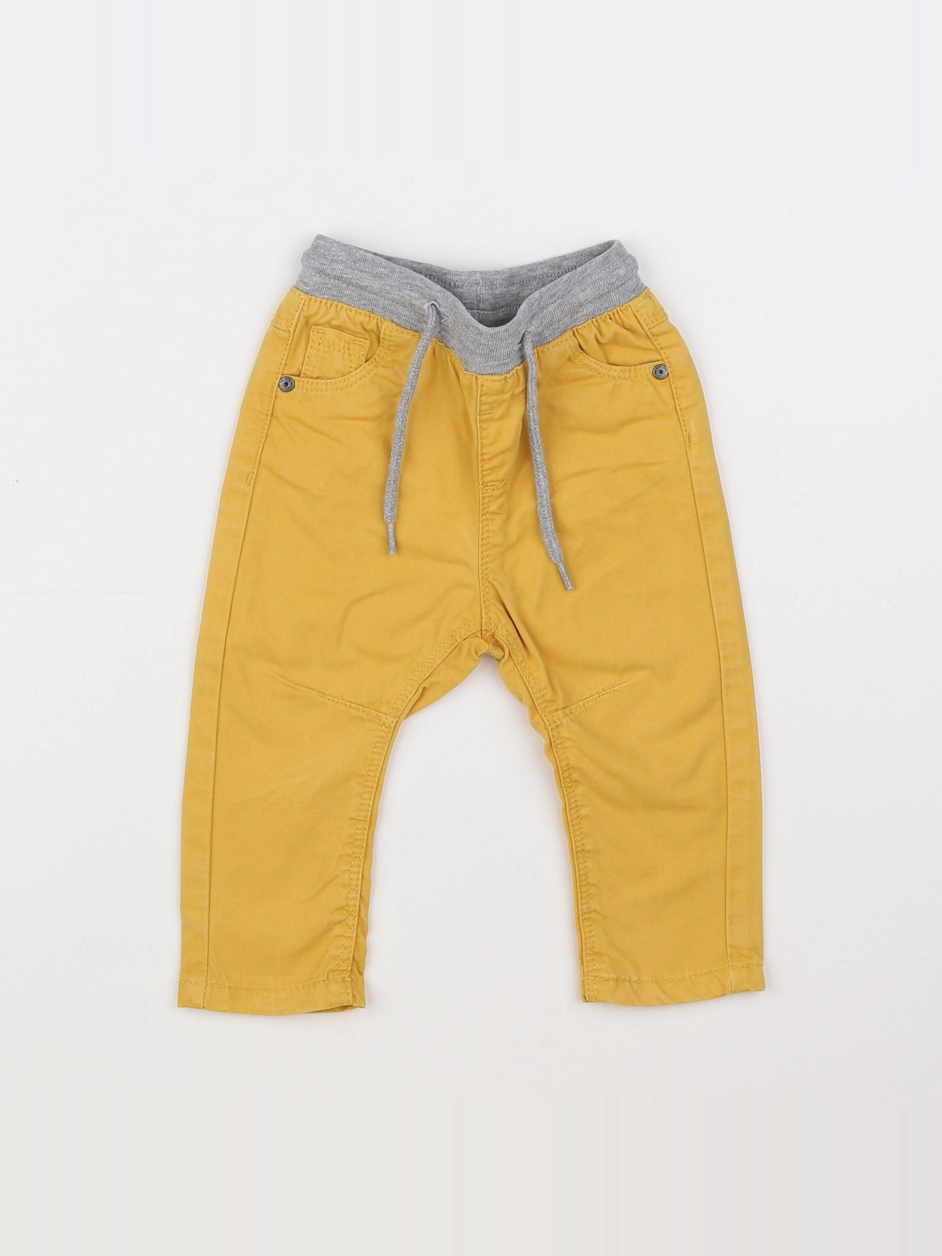 Tape à l'oeil - pantalon jaune - 9 mois