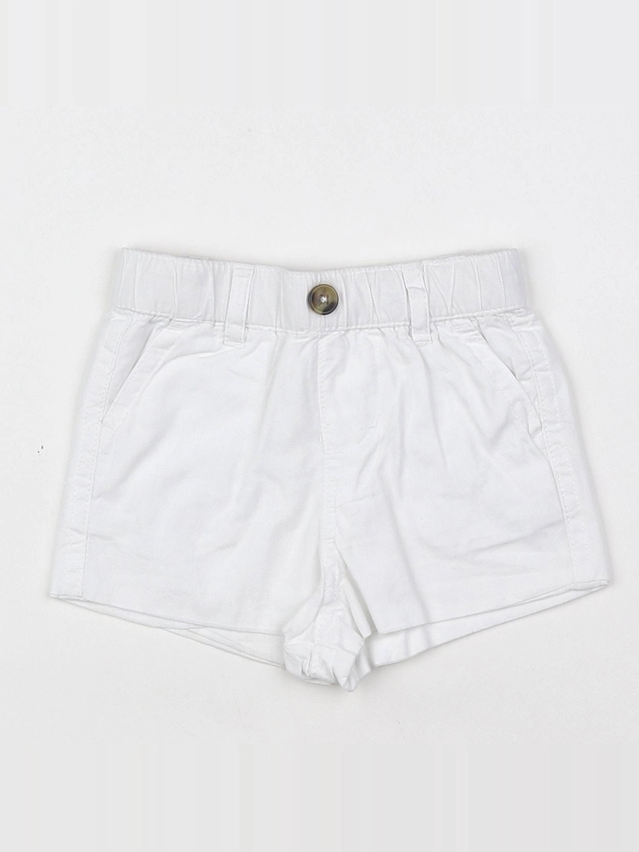 Gocco - short blanc - 3/6 mois