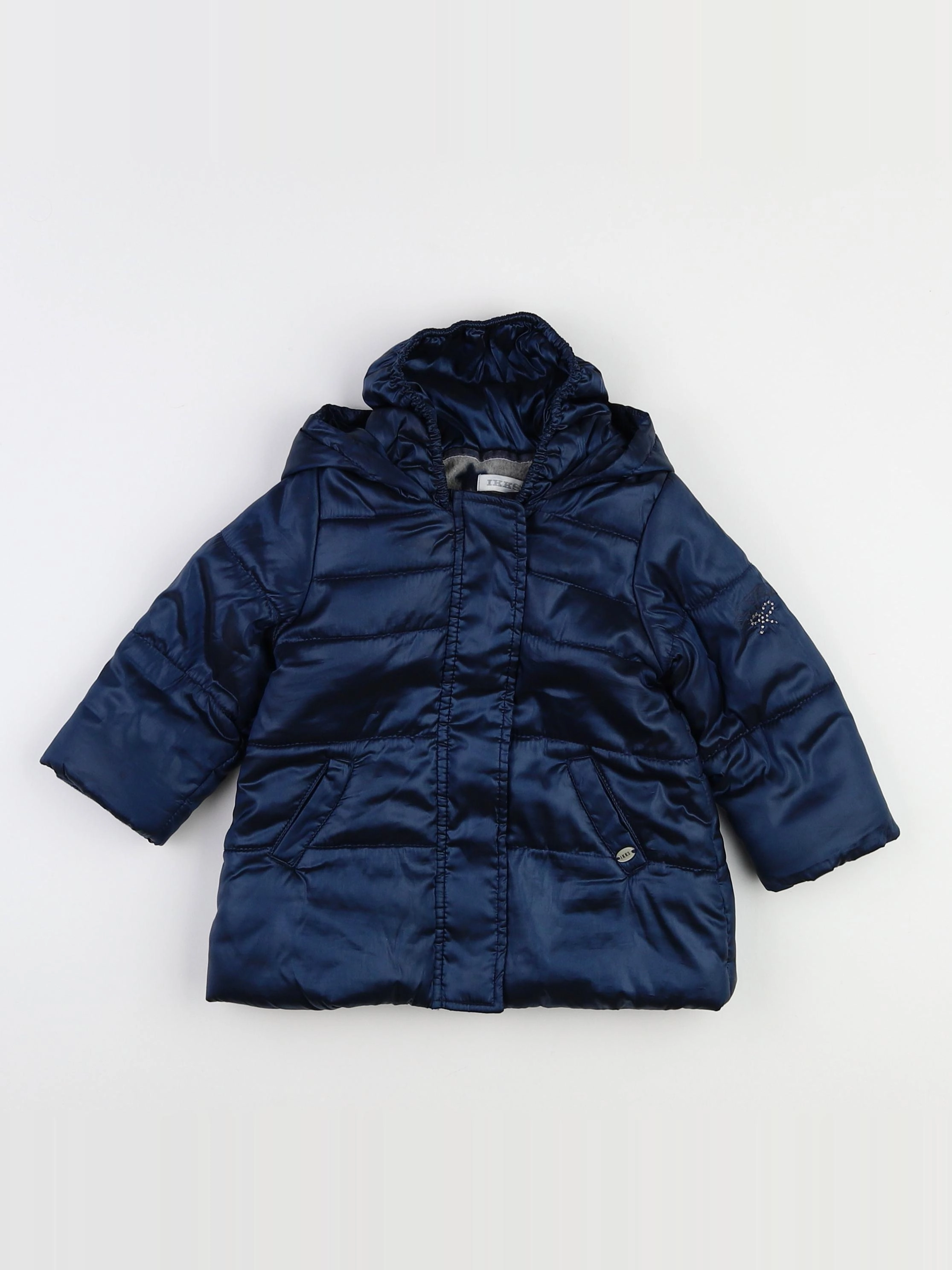 IKKS - doudoune bleu - 12 mois