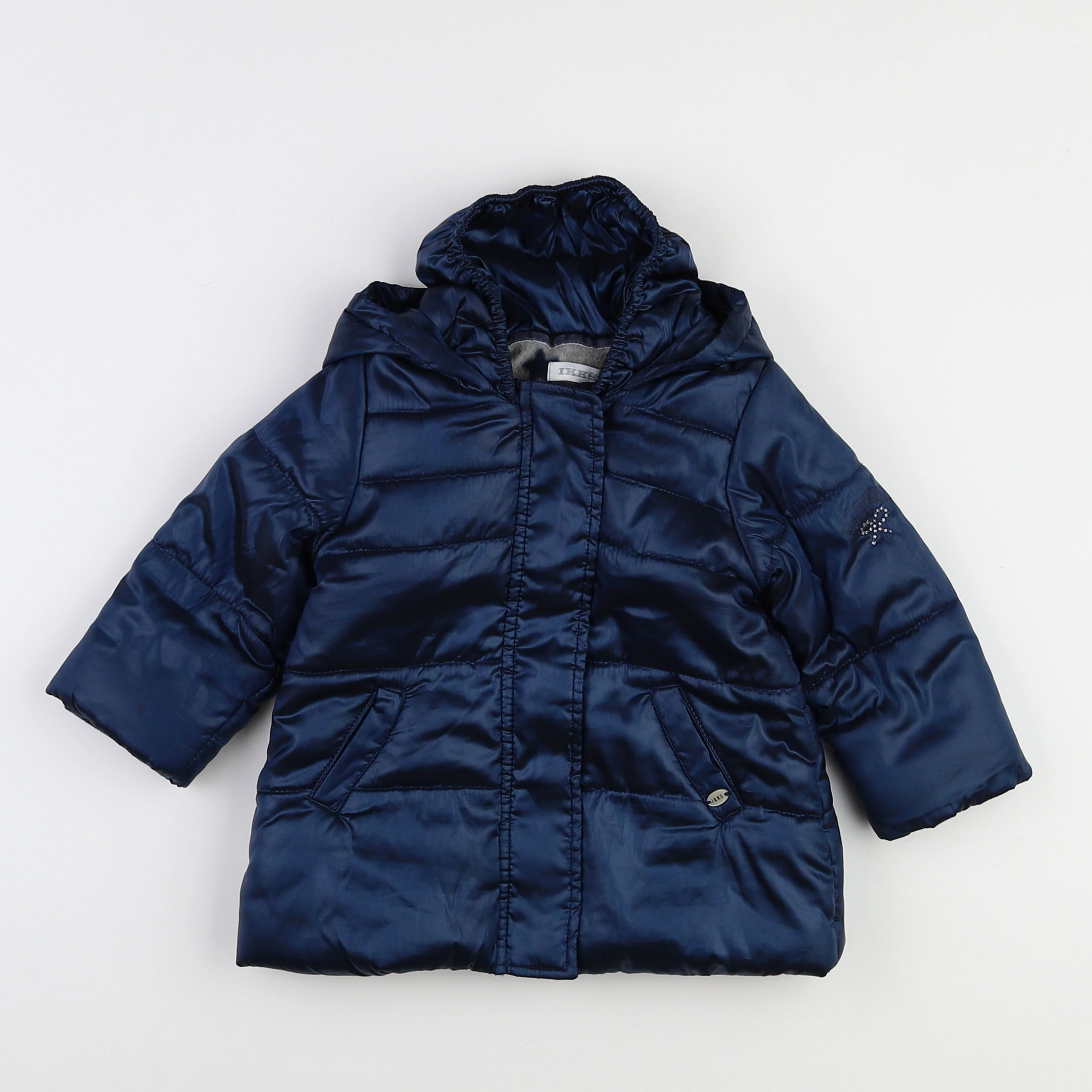 IKKS - doudoune bleu - 12 mois