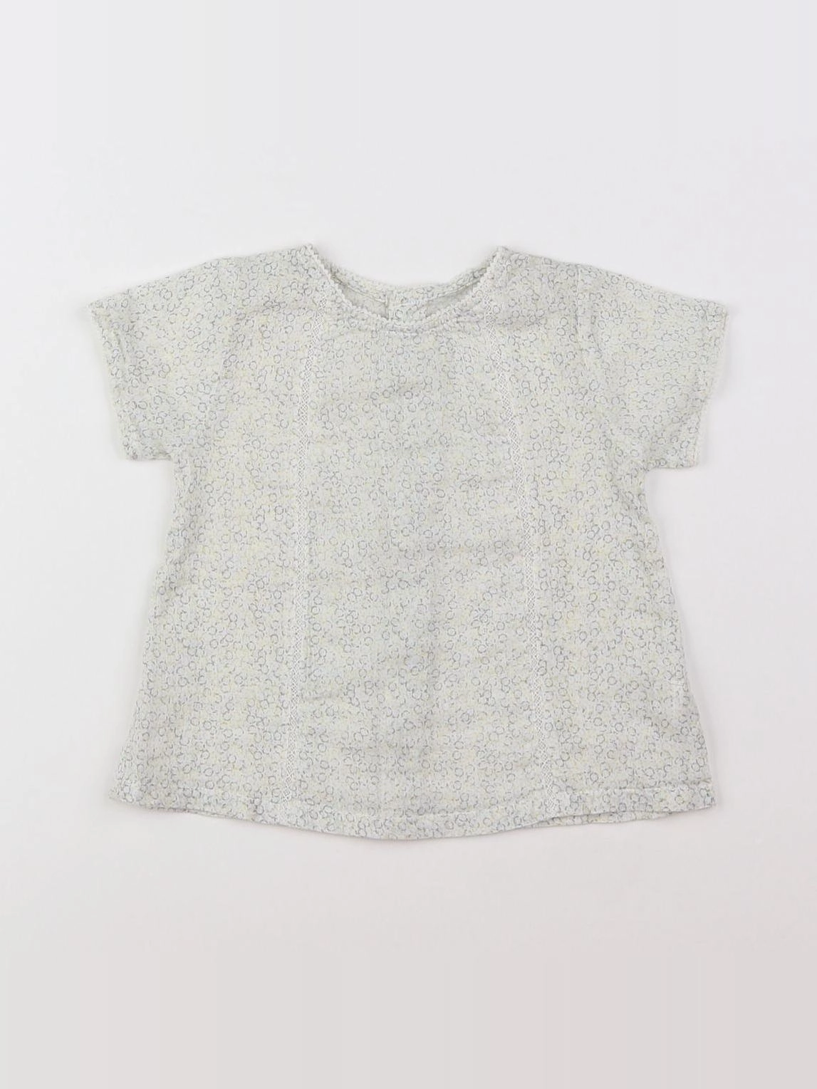 Boutchou - blouse multicolore - 9 mois