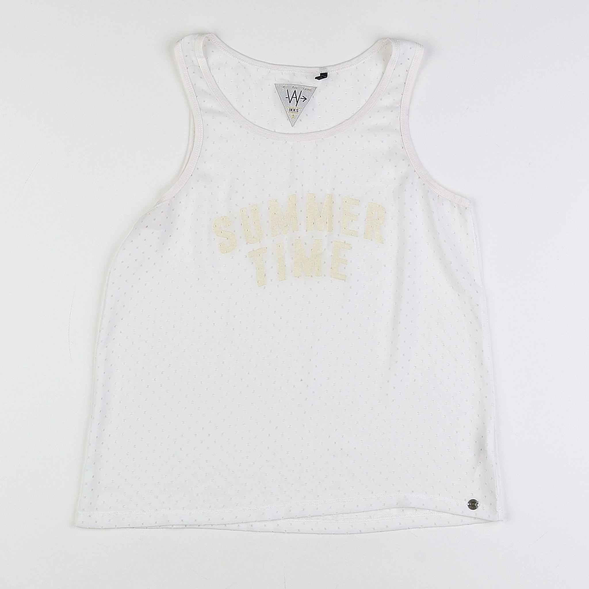 IKKS - blouse blanc - 12 ans