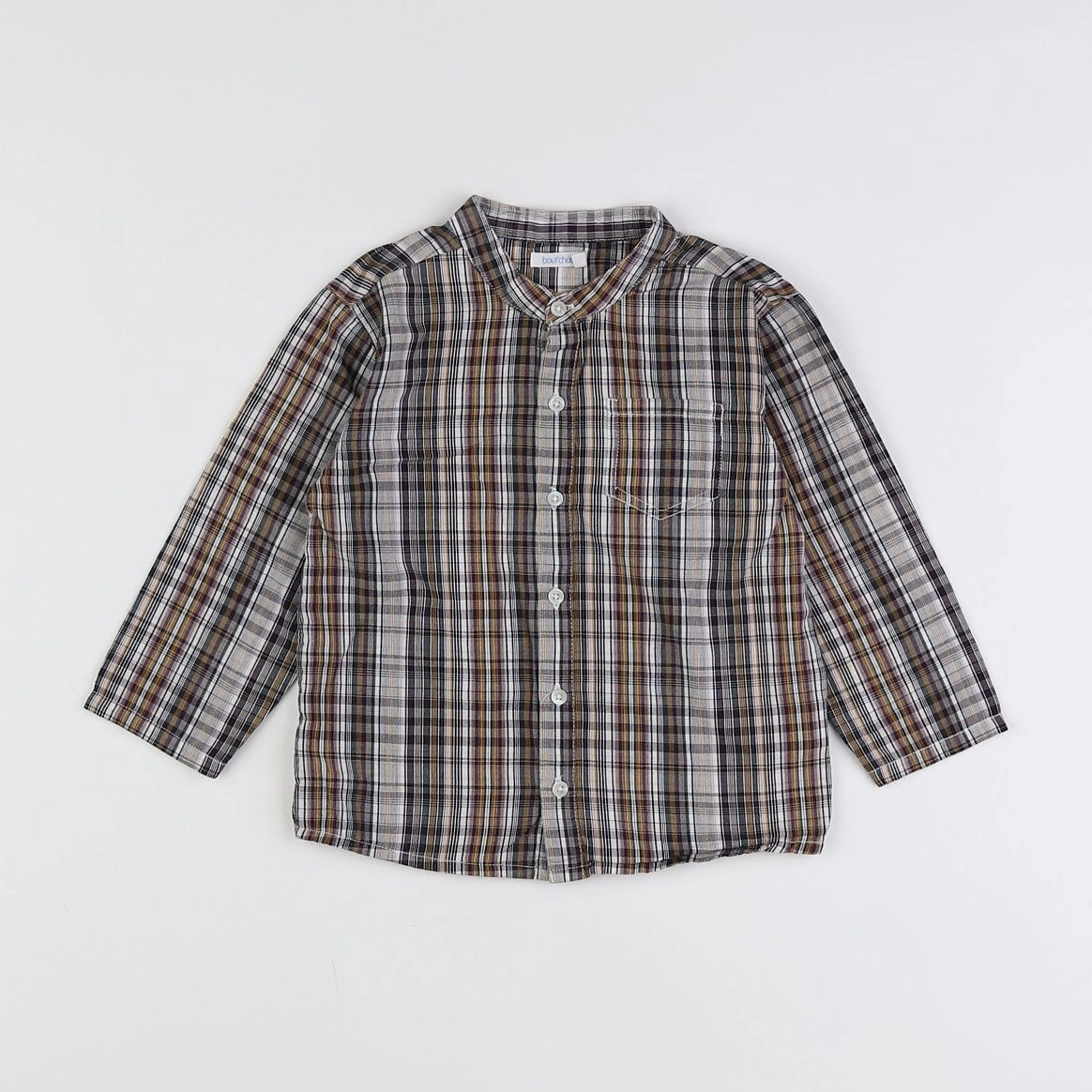 Boutchou - chemise multicolore - 3 ans