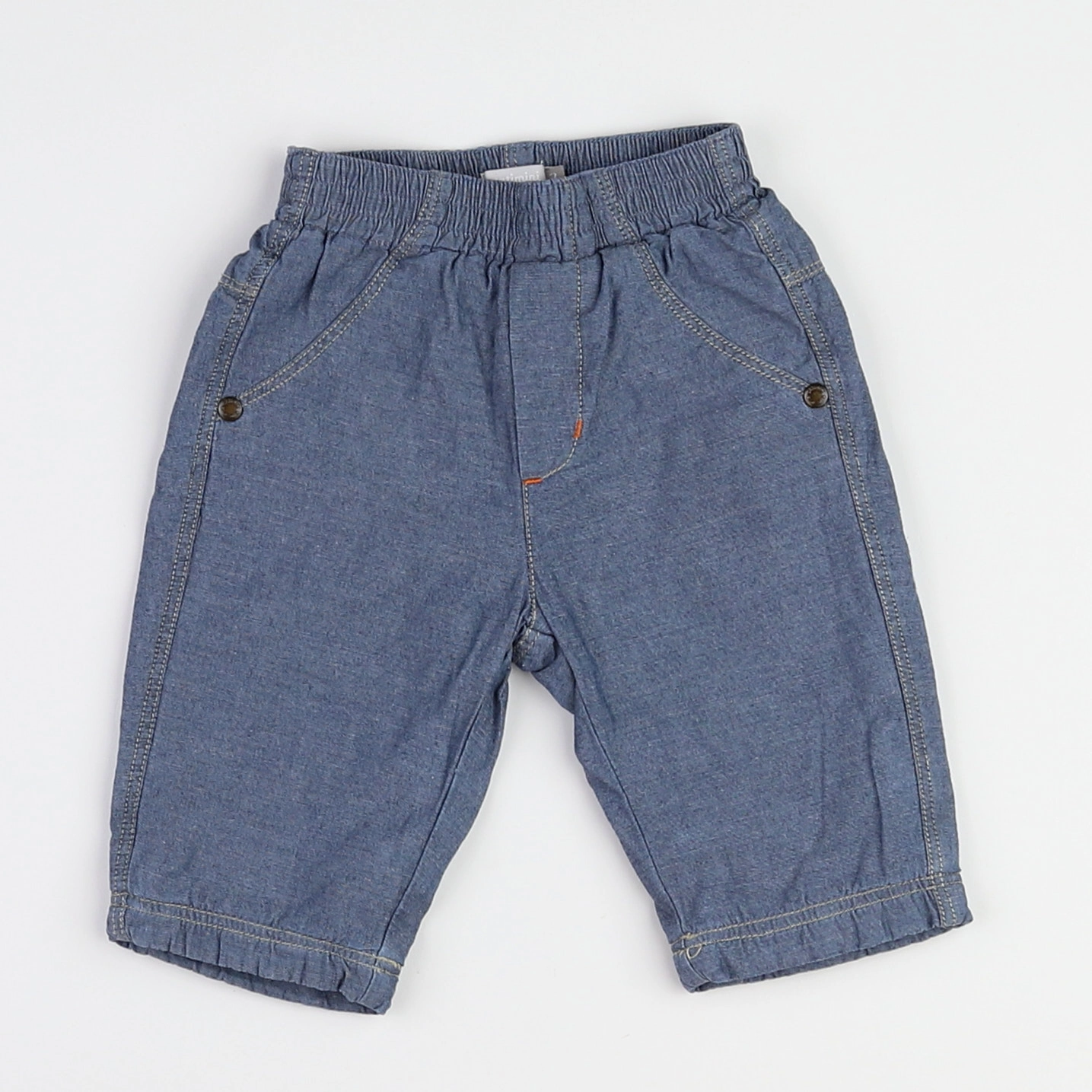 Catimini - pantalon bleu - 3 mois