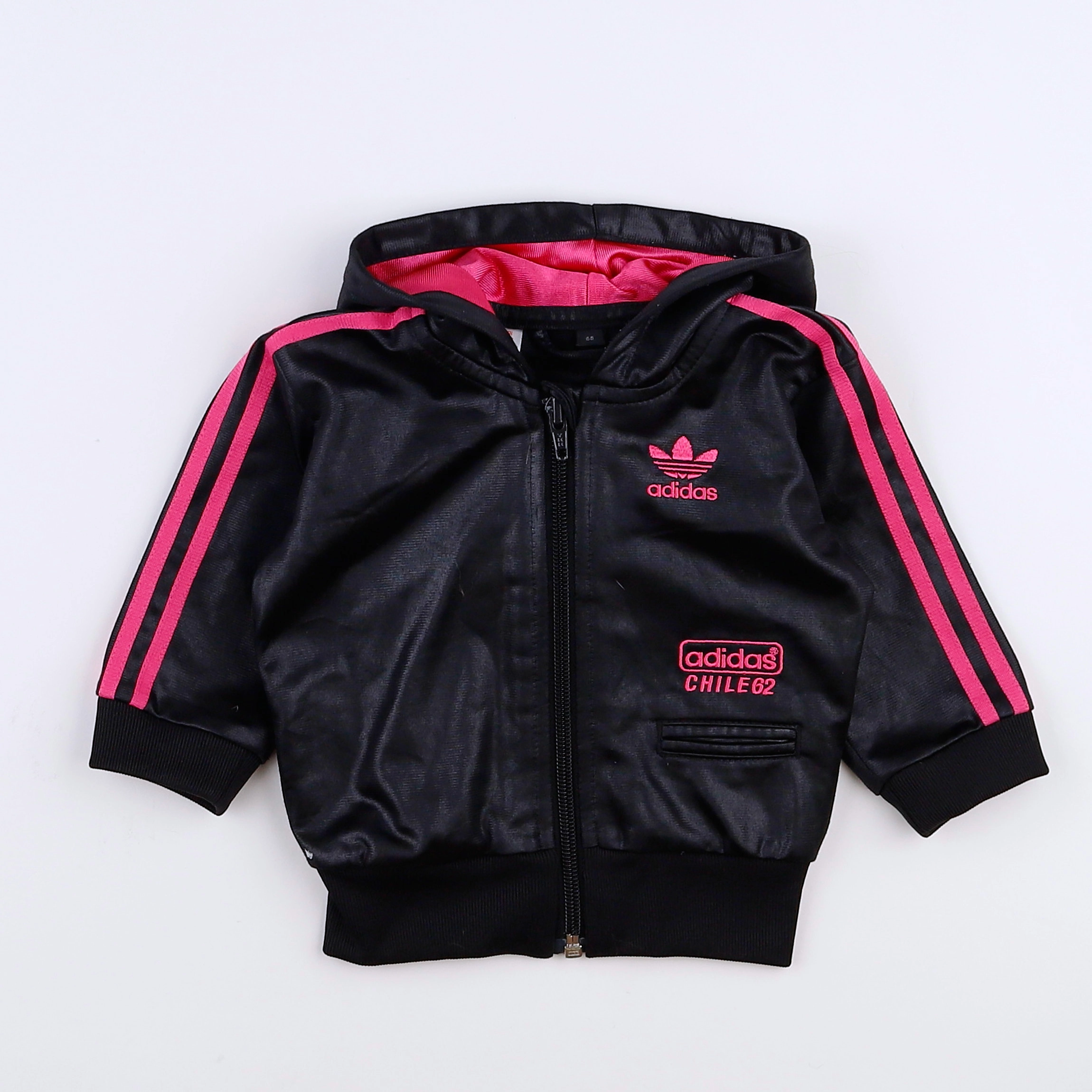 Adidas - sweat noir - 9/12 mois