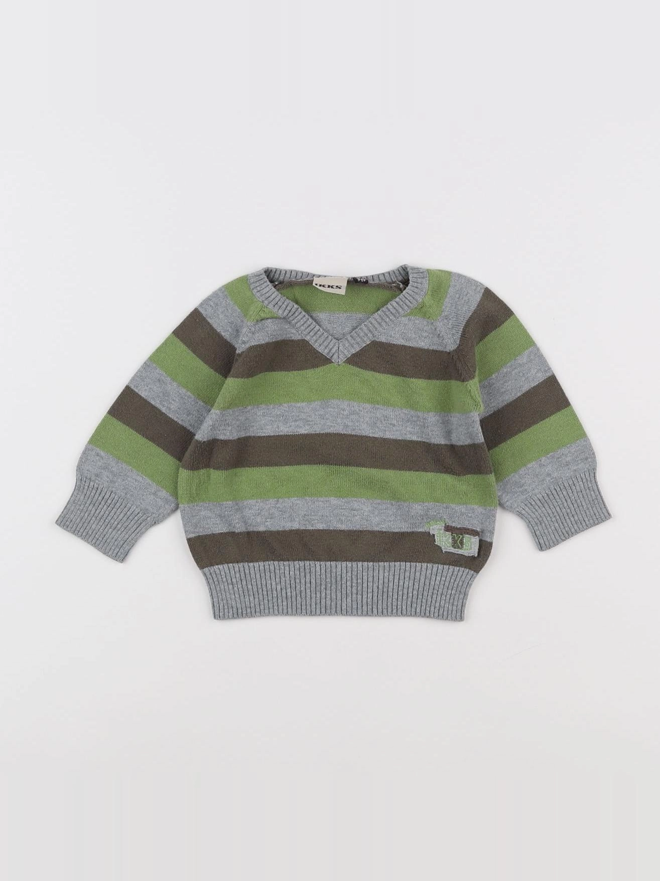 IKKS - pull multicolore - 6 mois