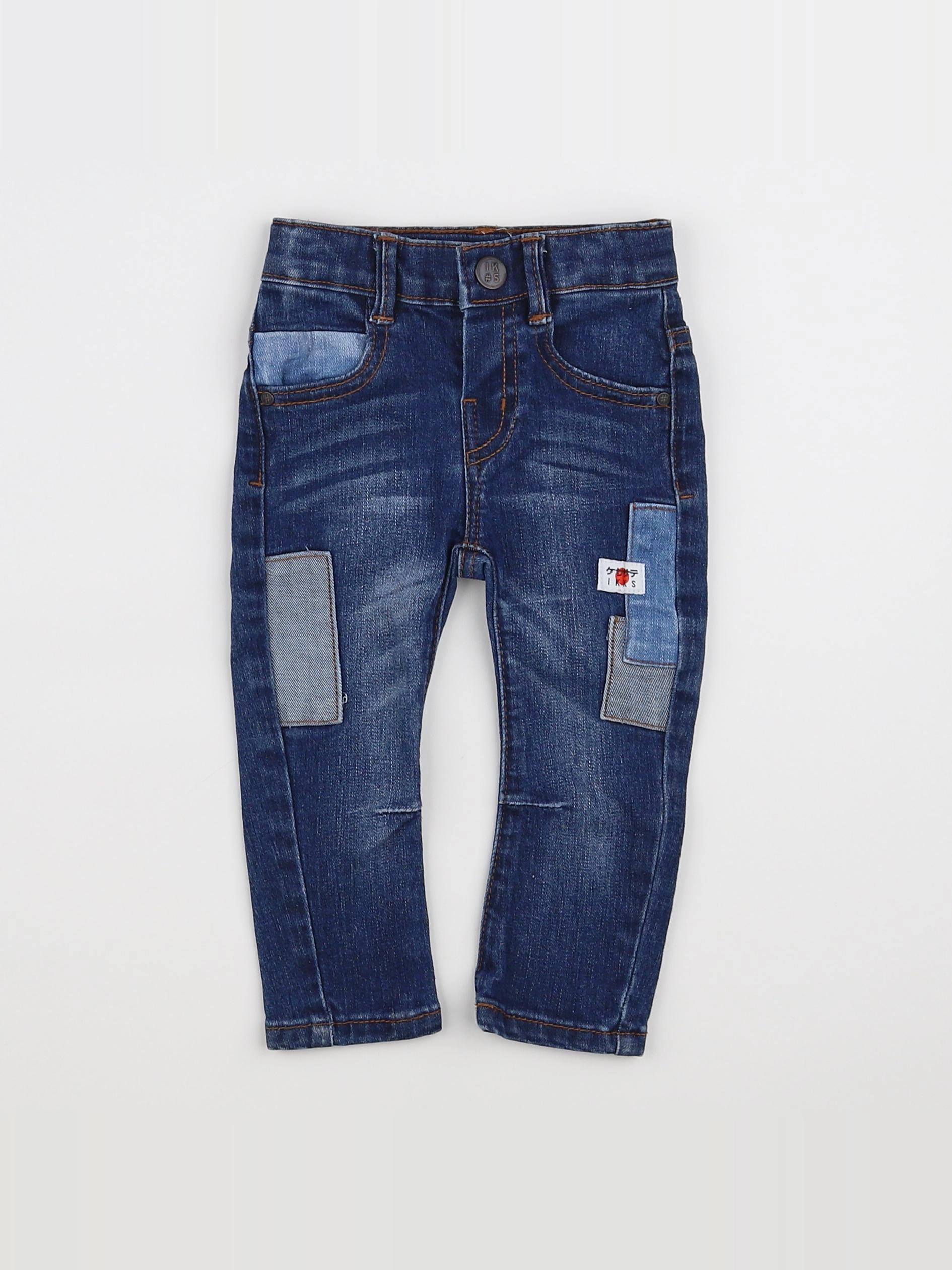IKKS - jean bleu - 6 mois