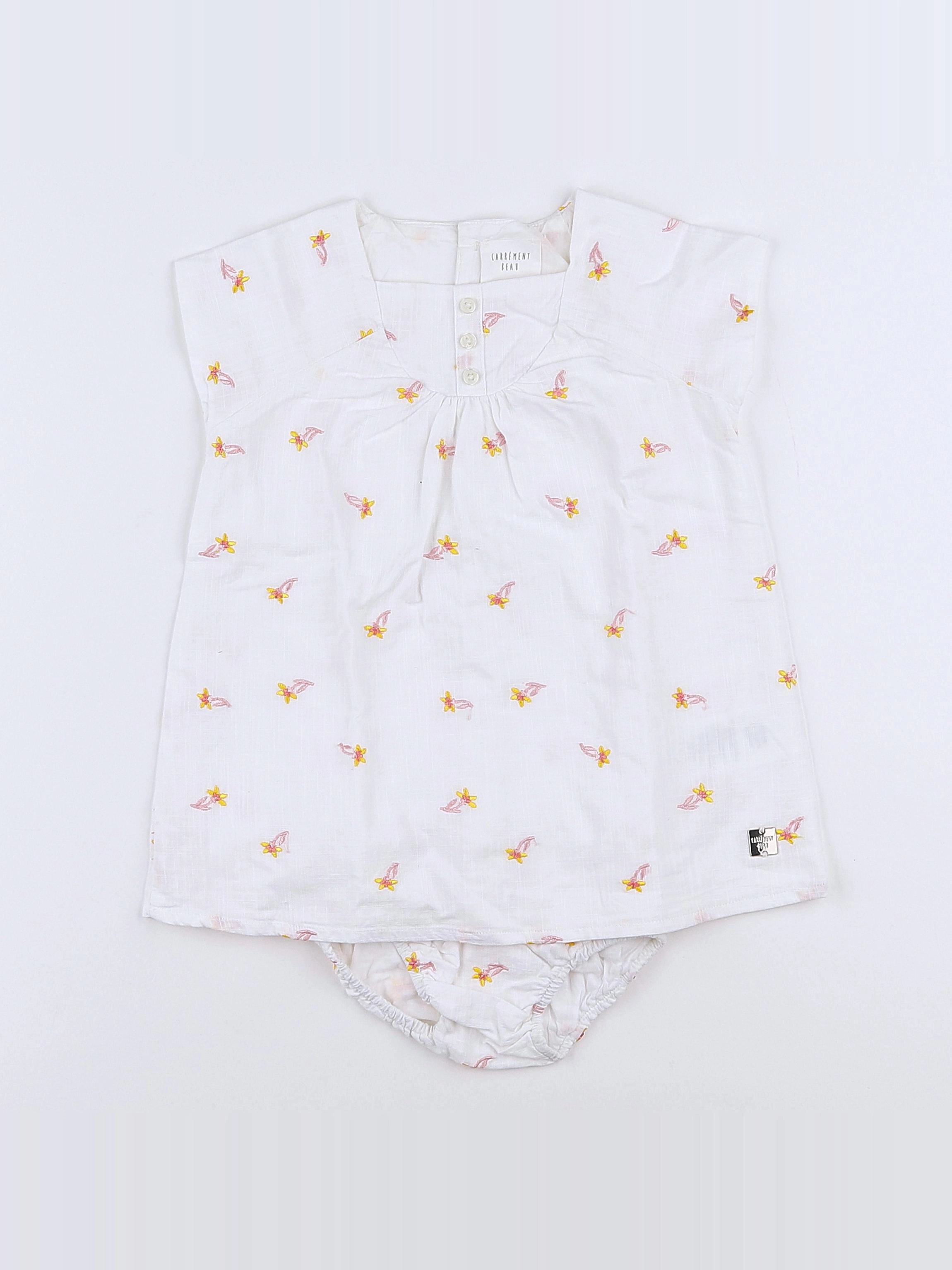 Carrément Beau - robe multicolore - 9 mois