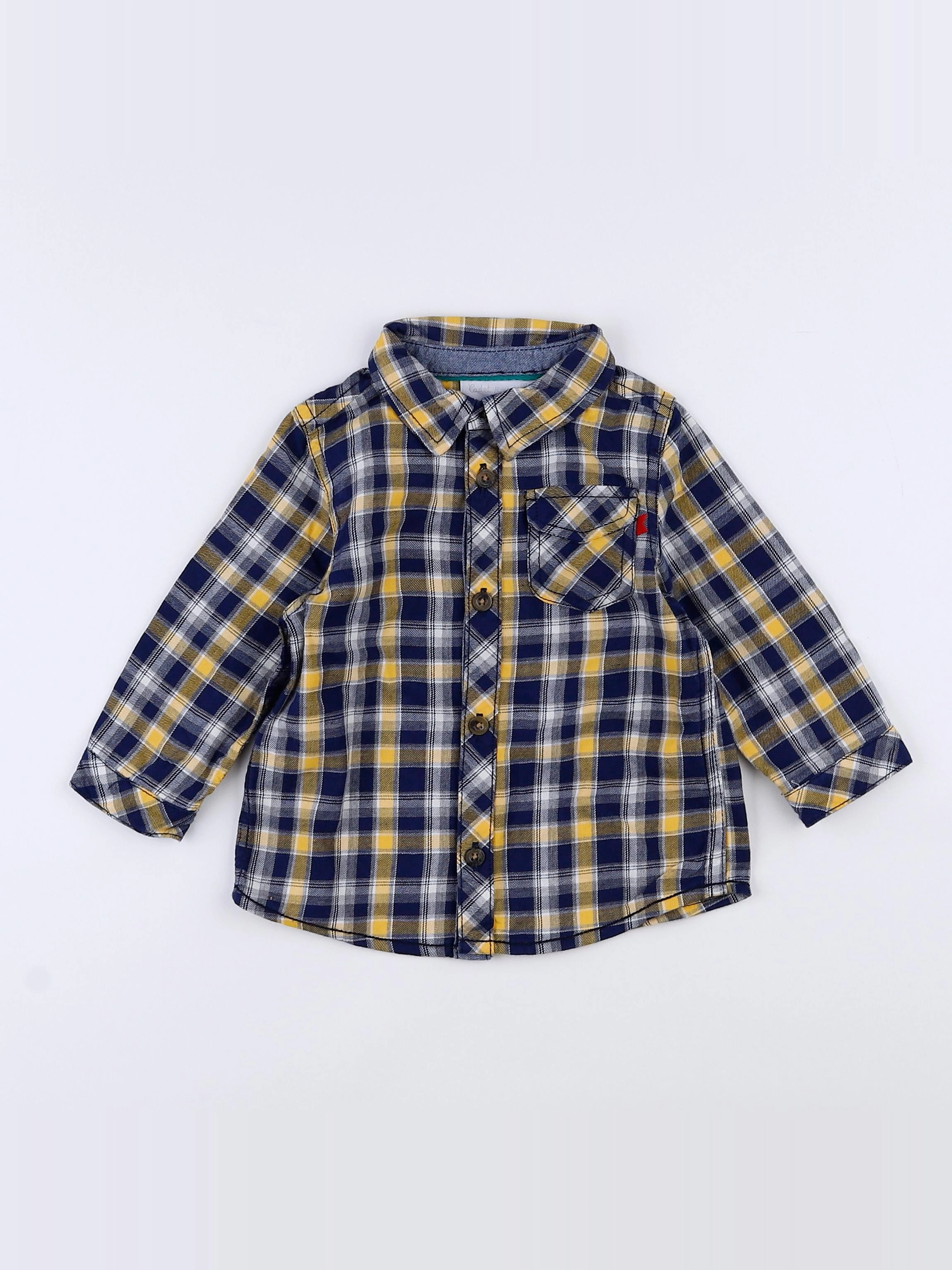 Cadet Rousselle - chemise multicolore - 12 mois