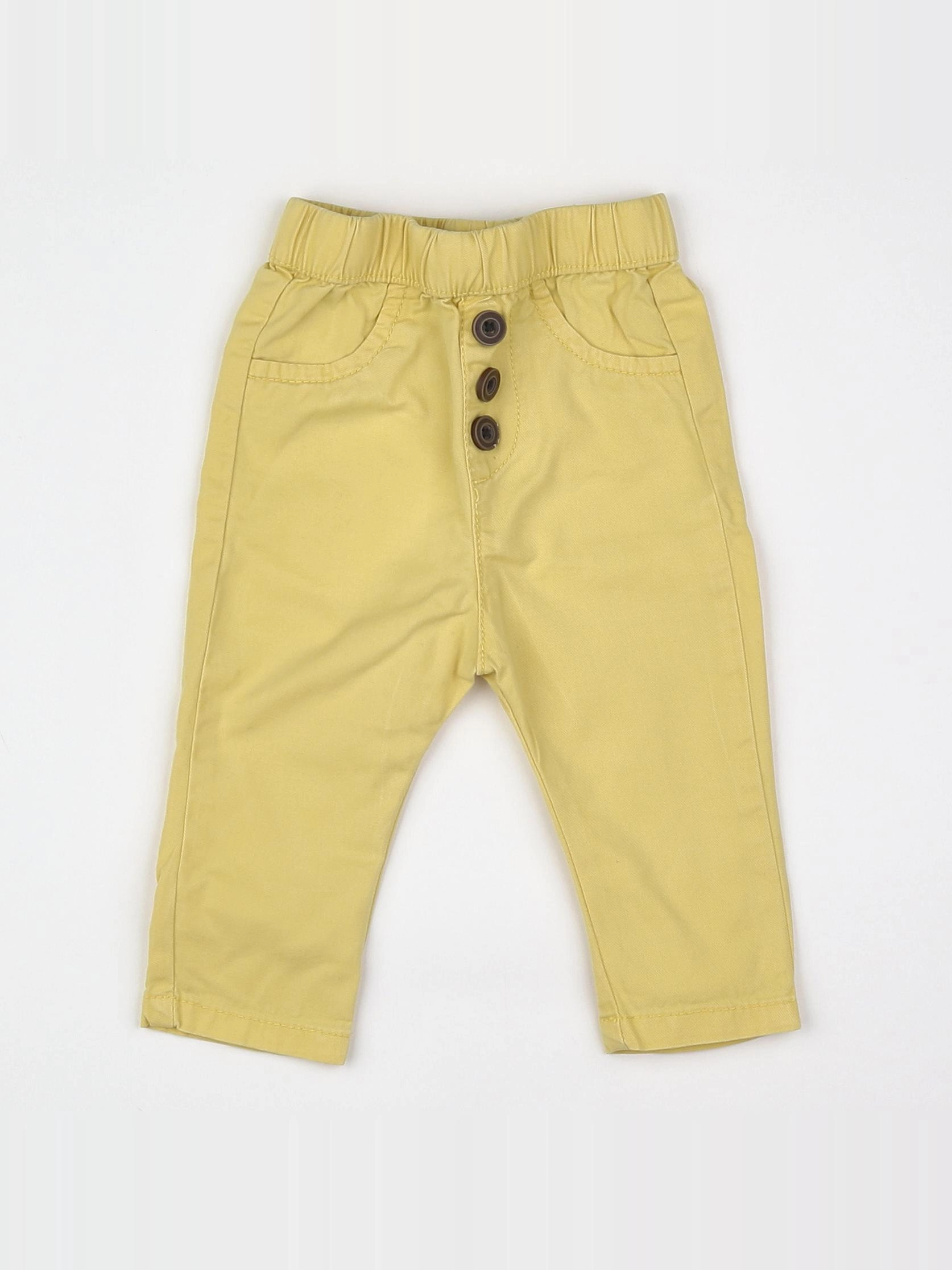 Tape à l'oeil - pantalon jaune - 6 mois