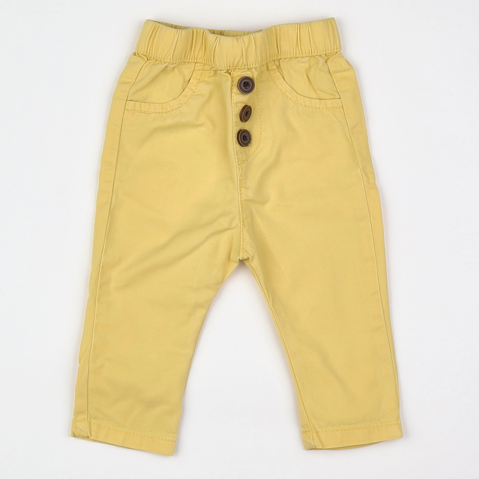 Tape à l'oeil - pantalon jaune - 6 mois