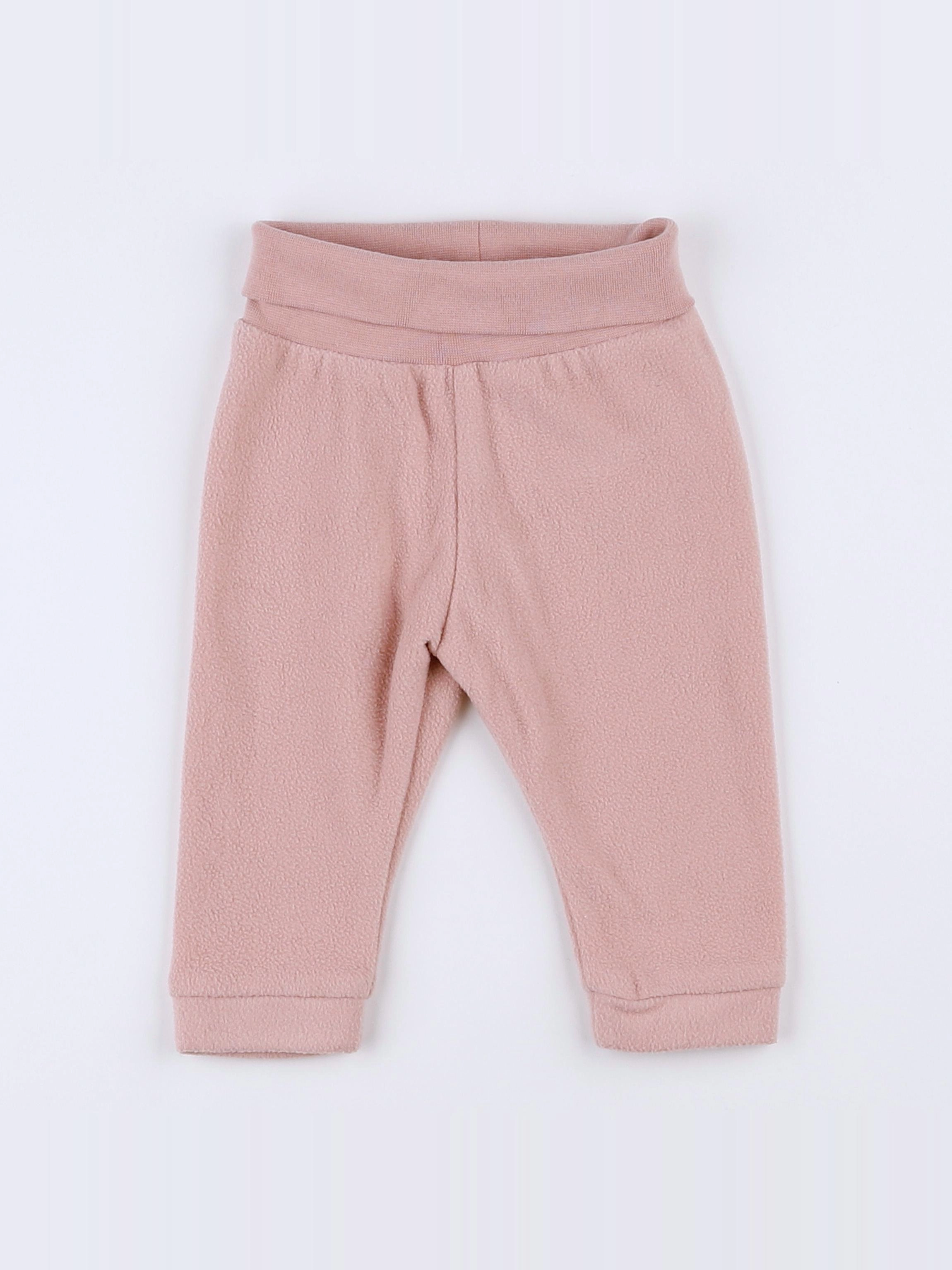 H&M - legging rose - 3 mois