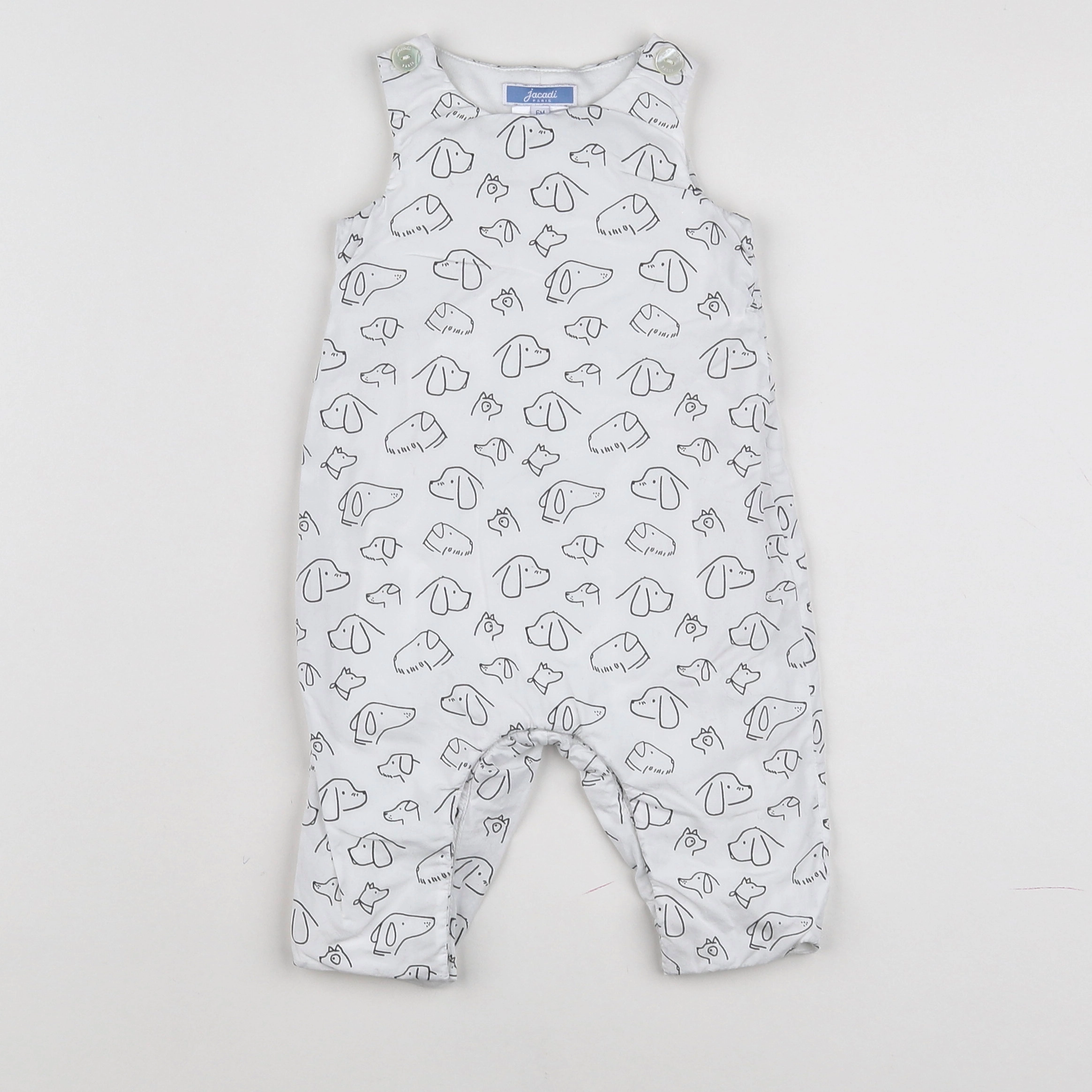Jacadi - combinaison blanc - 6 mois