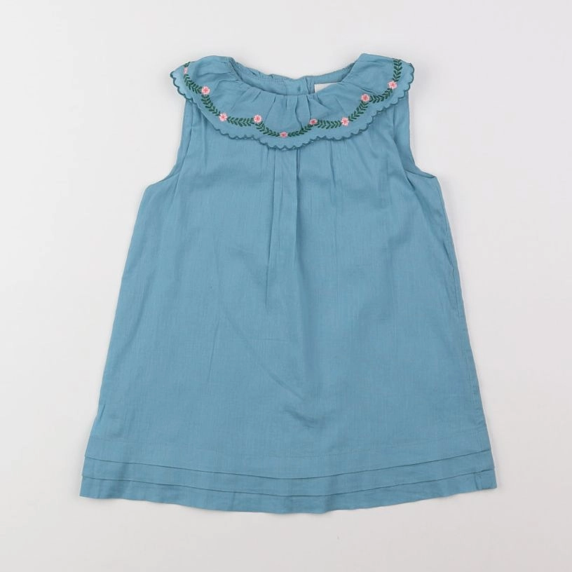 Cyrillus - robe bleu - 12 mois