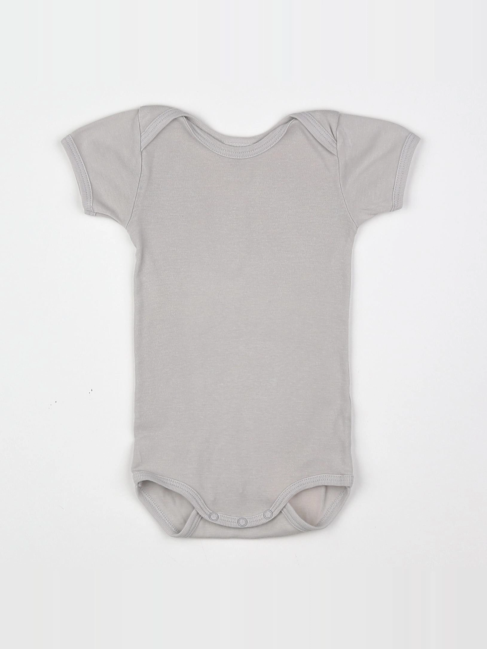 Petit Bateau - body beige - 3 mois
