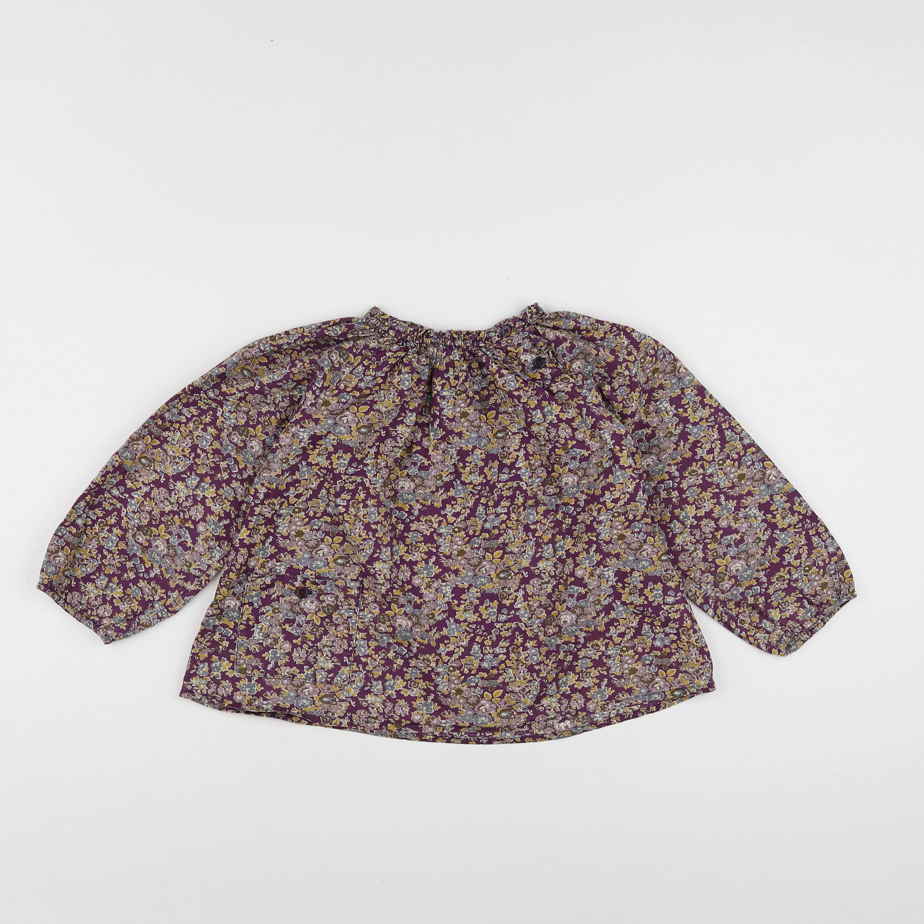 Bonton - blouse violet - 4 ans