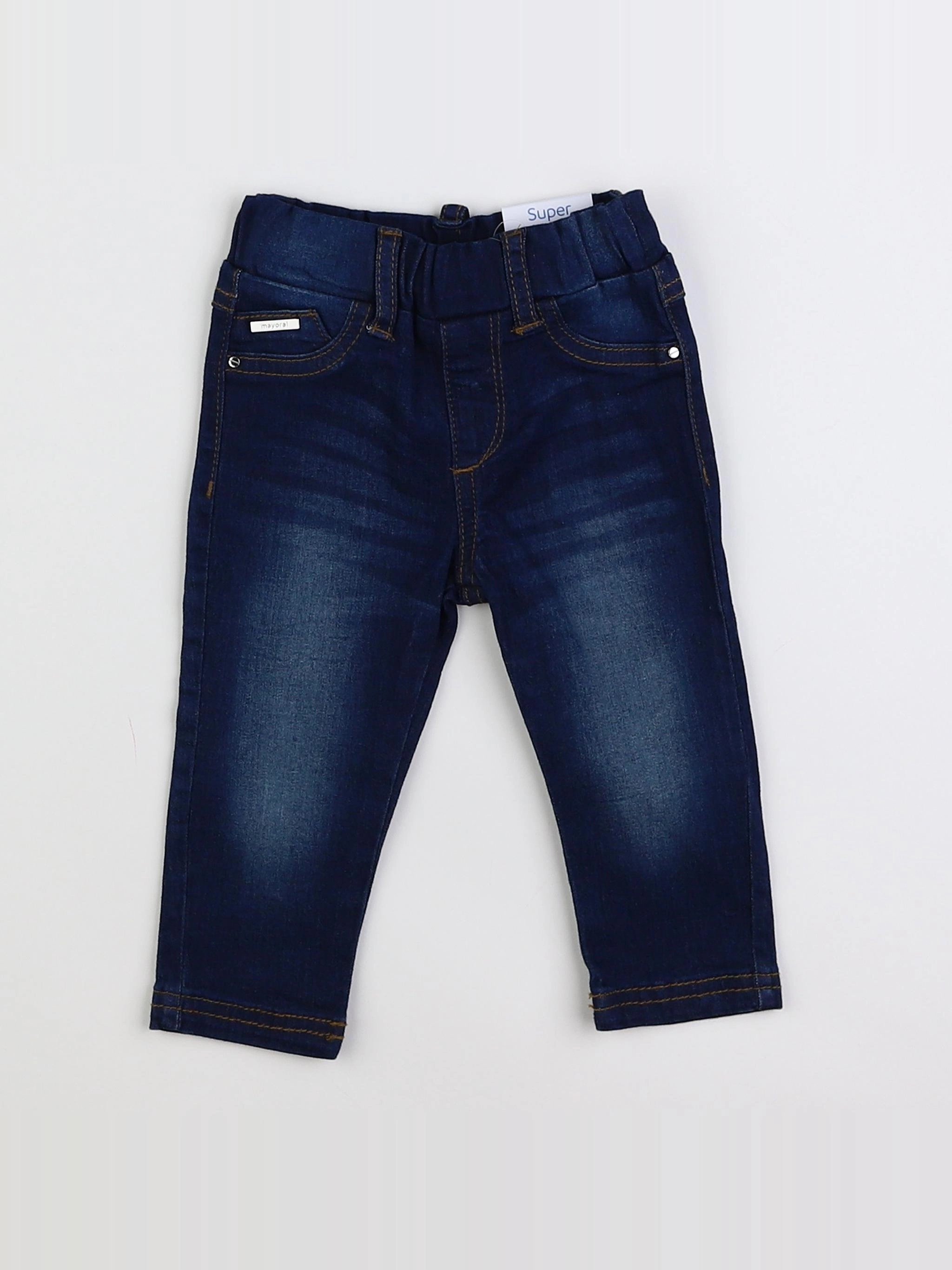 Mayoral - jegging bleu (état neuf) - 6 mois