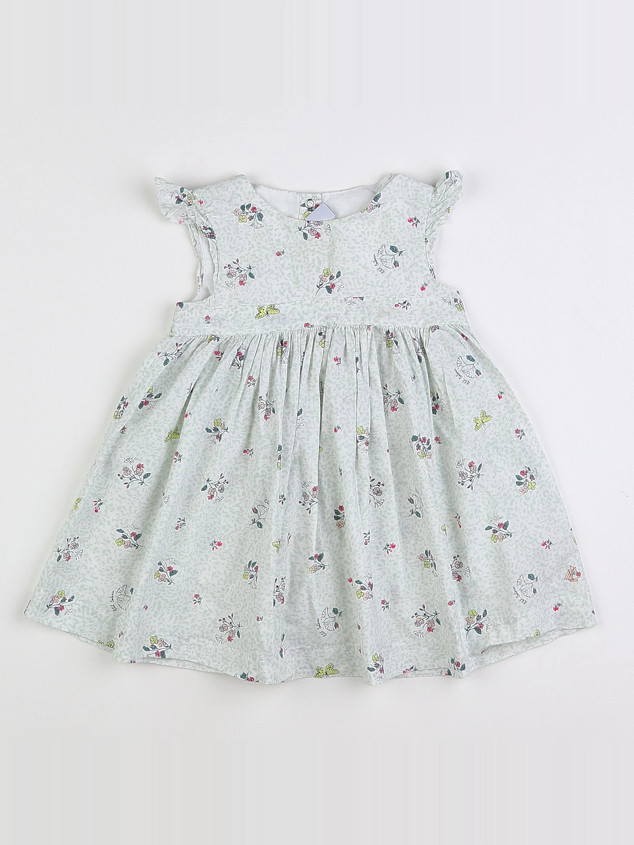 Petit Bateau - robe multicolore - 18 mois
