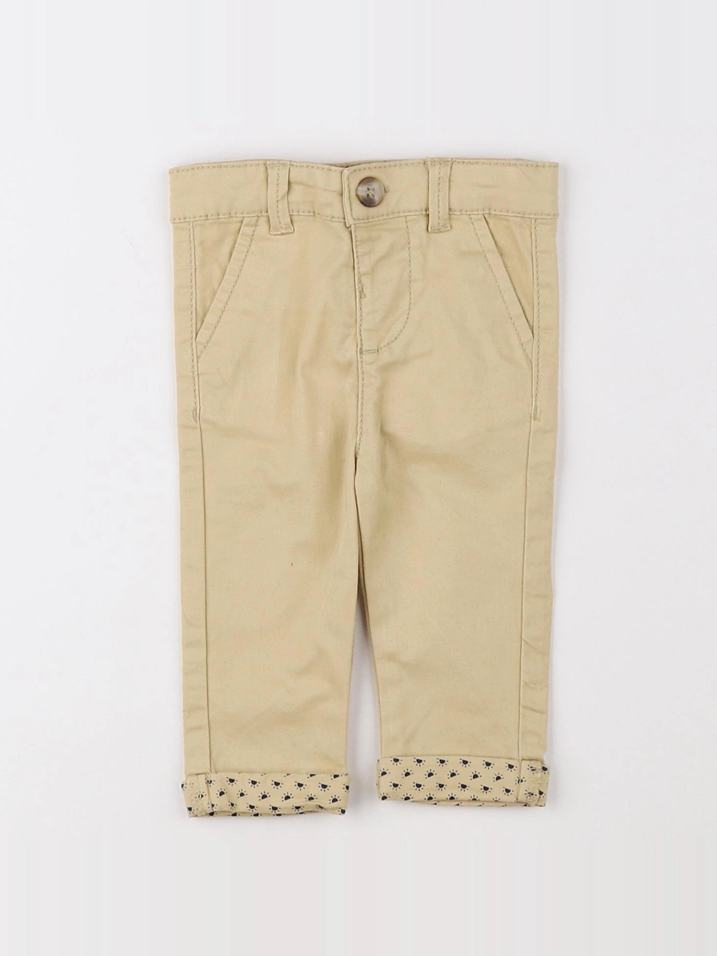 Tape à l'oeil - pantalon beige - 3 mois