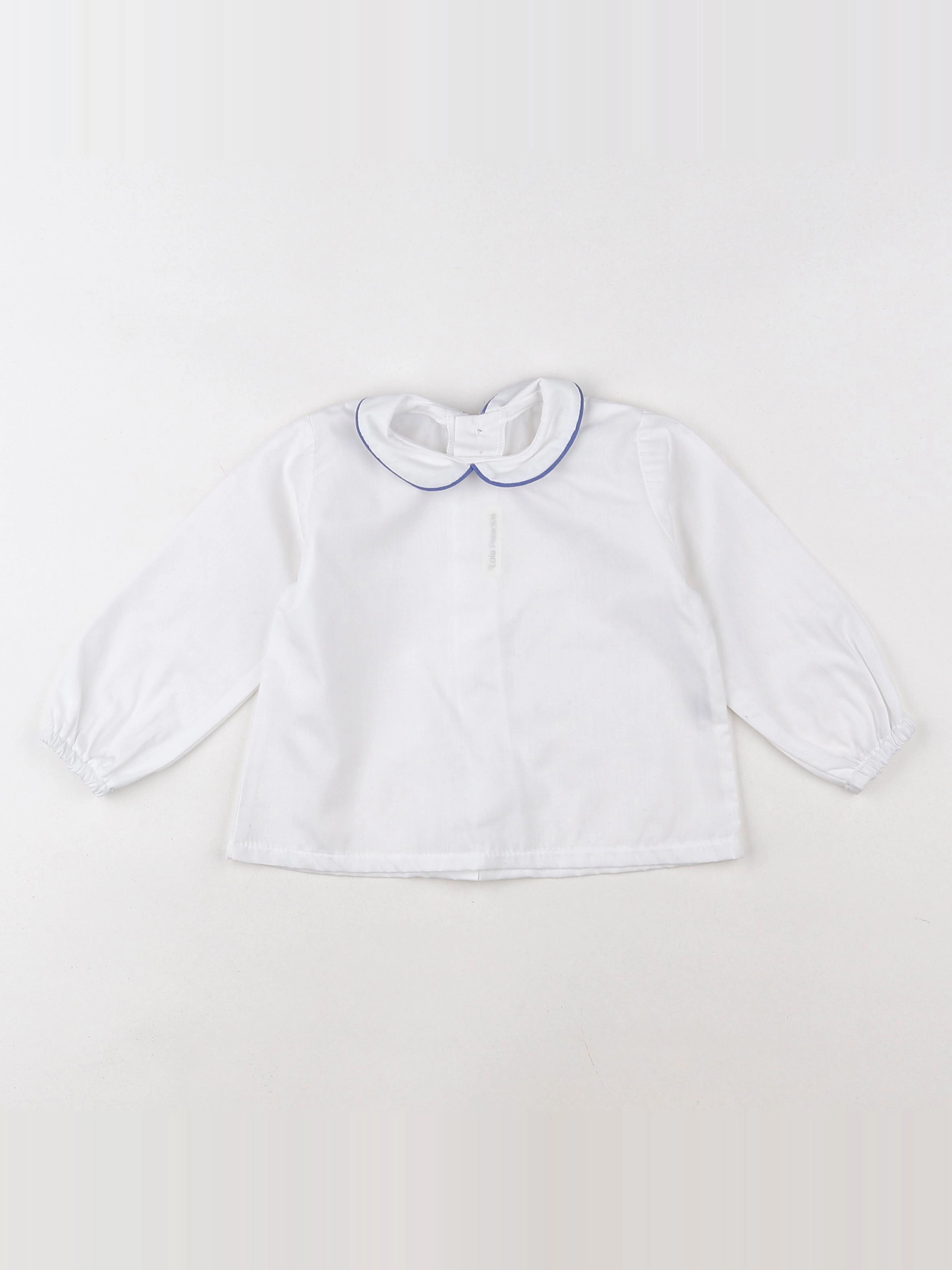 Lola Palacios - blouse blanc - 12 mois