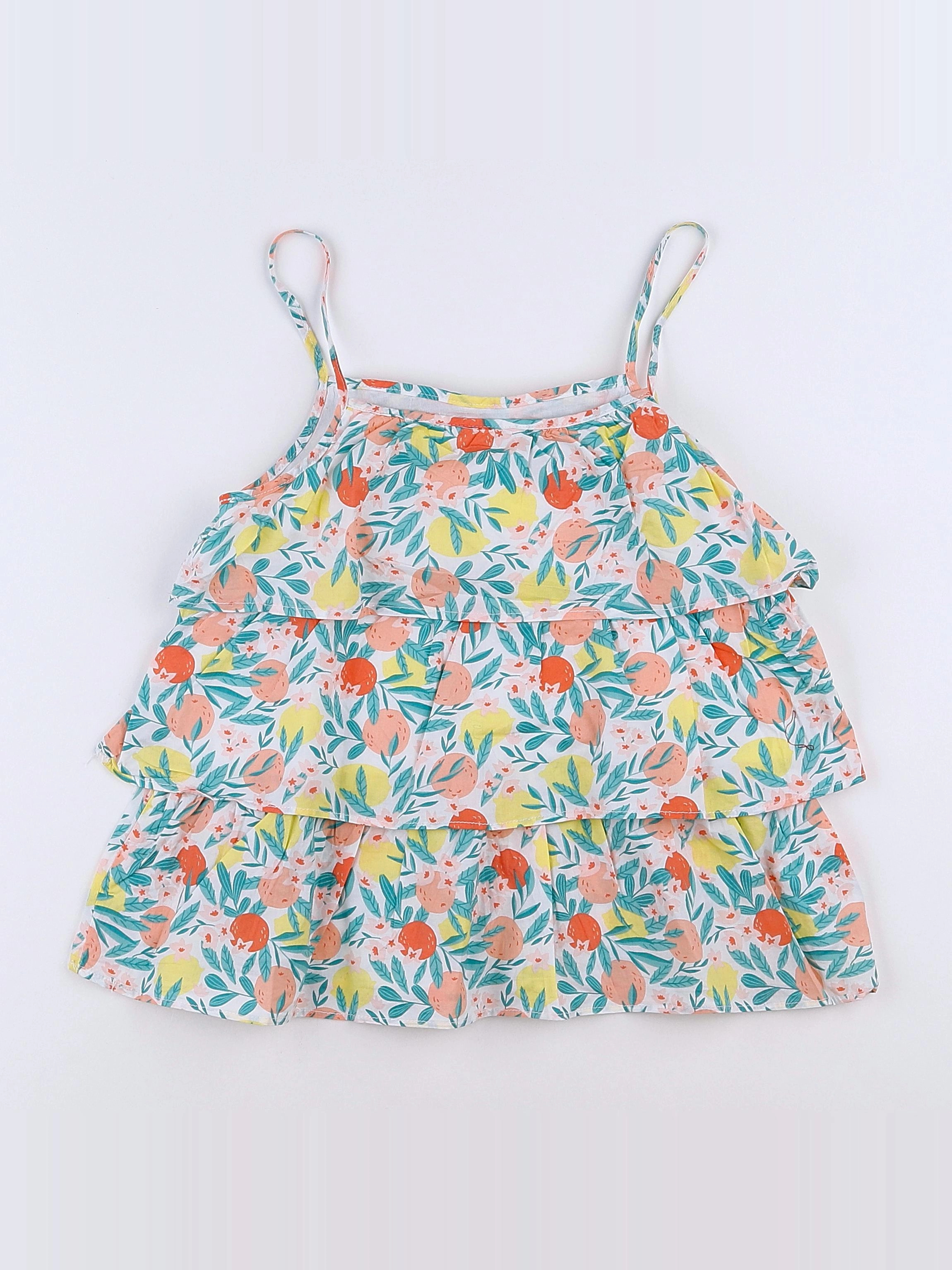 Vertbaudet - blouse multicolore - 9 ans