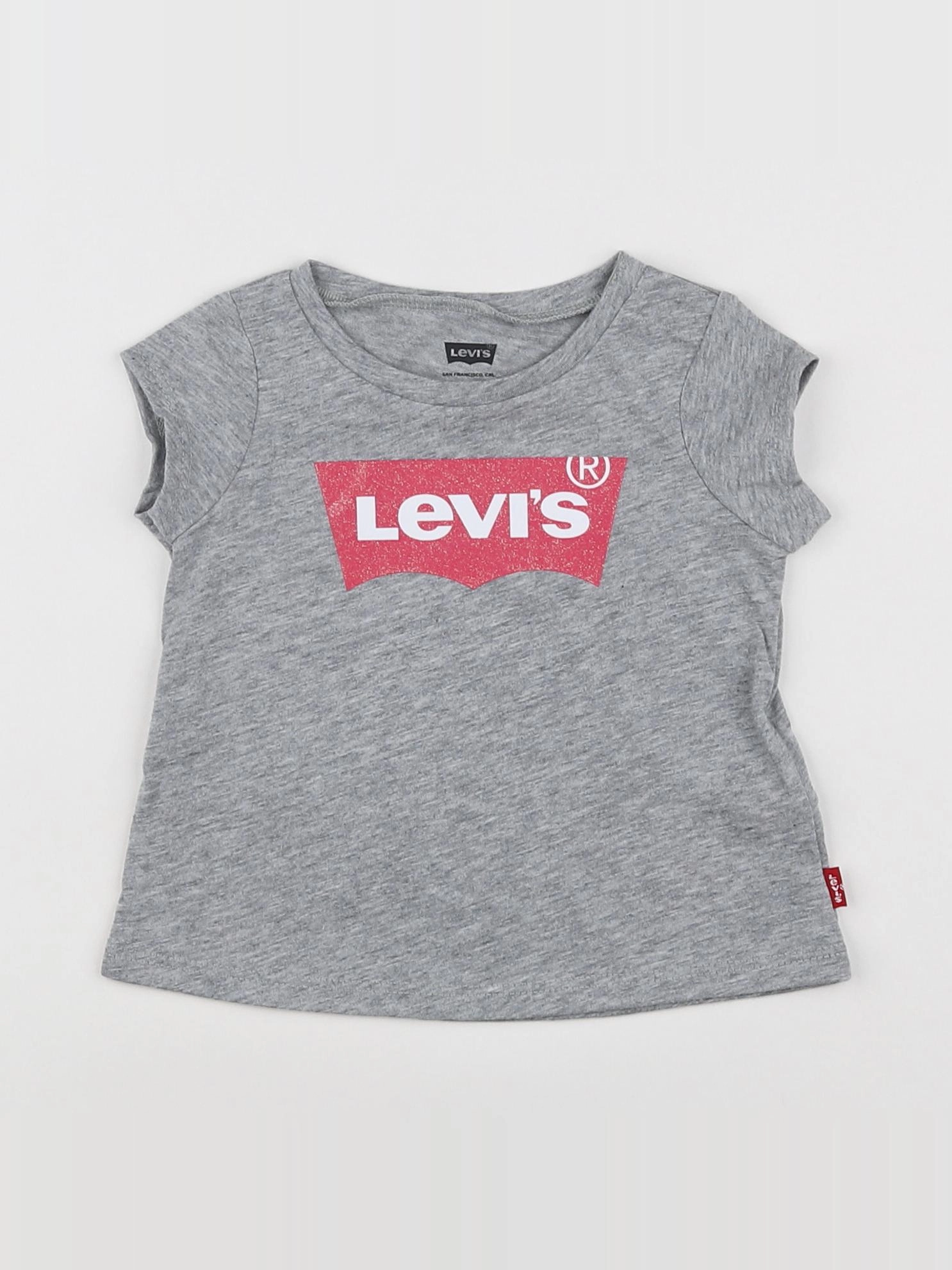 Levi's - tee-shirt gris - 9 mois