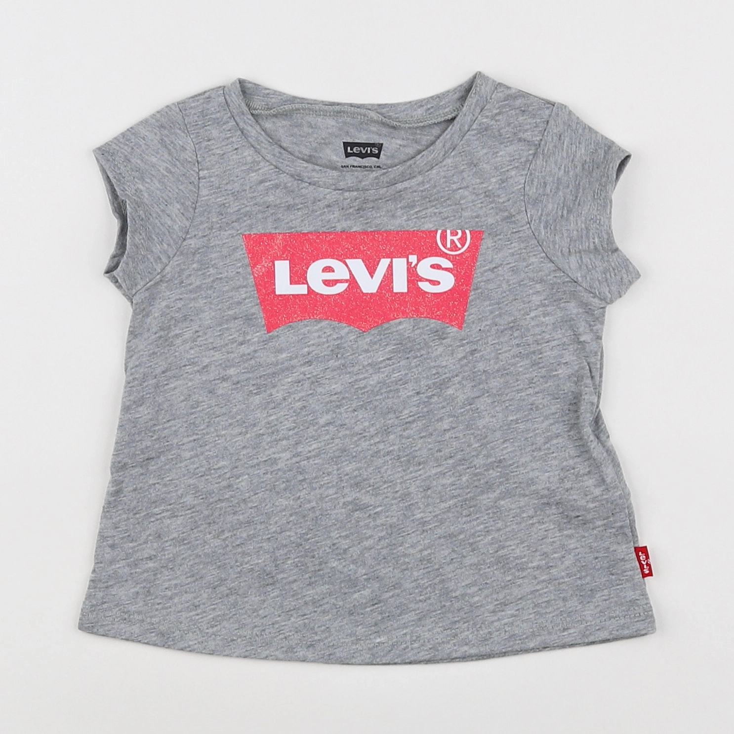 Levi's - tee-shirt gris - 9 mois