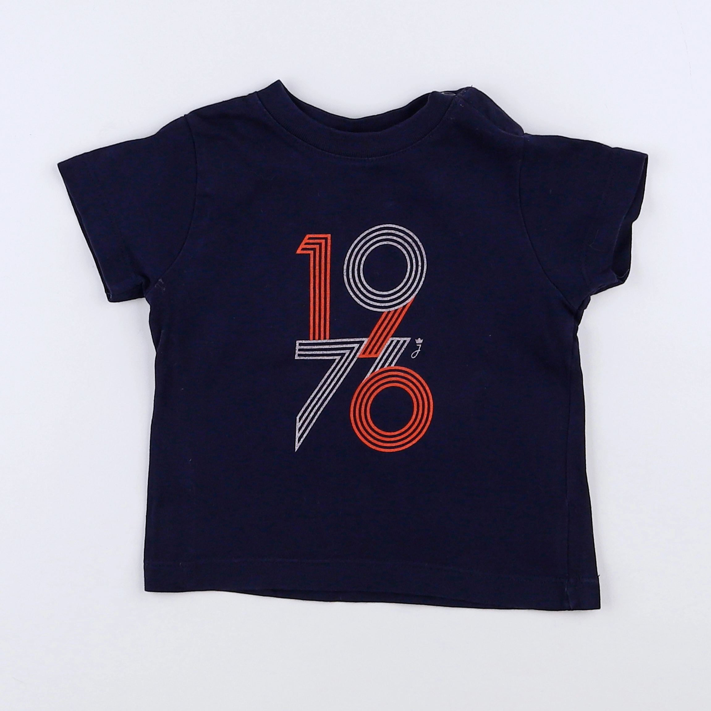 Jacadi - tee-shirt bleu - 12 mois