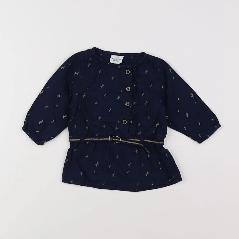 Tape à l'oeil - robe bleu - 3 mois