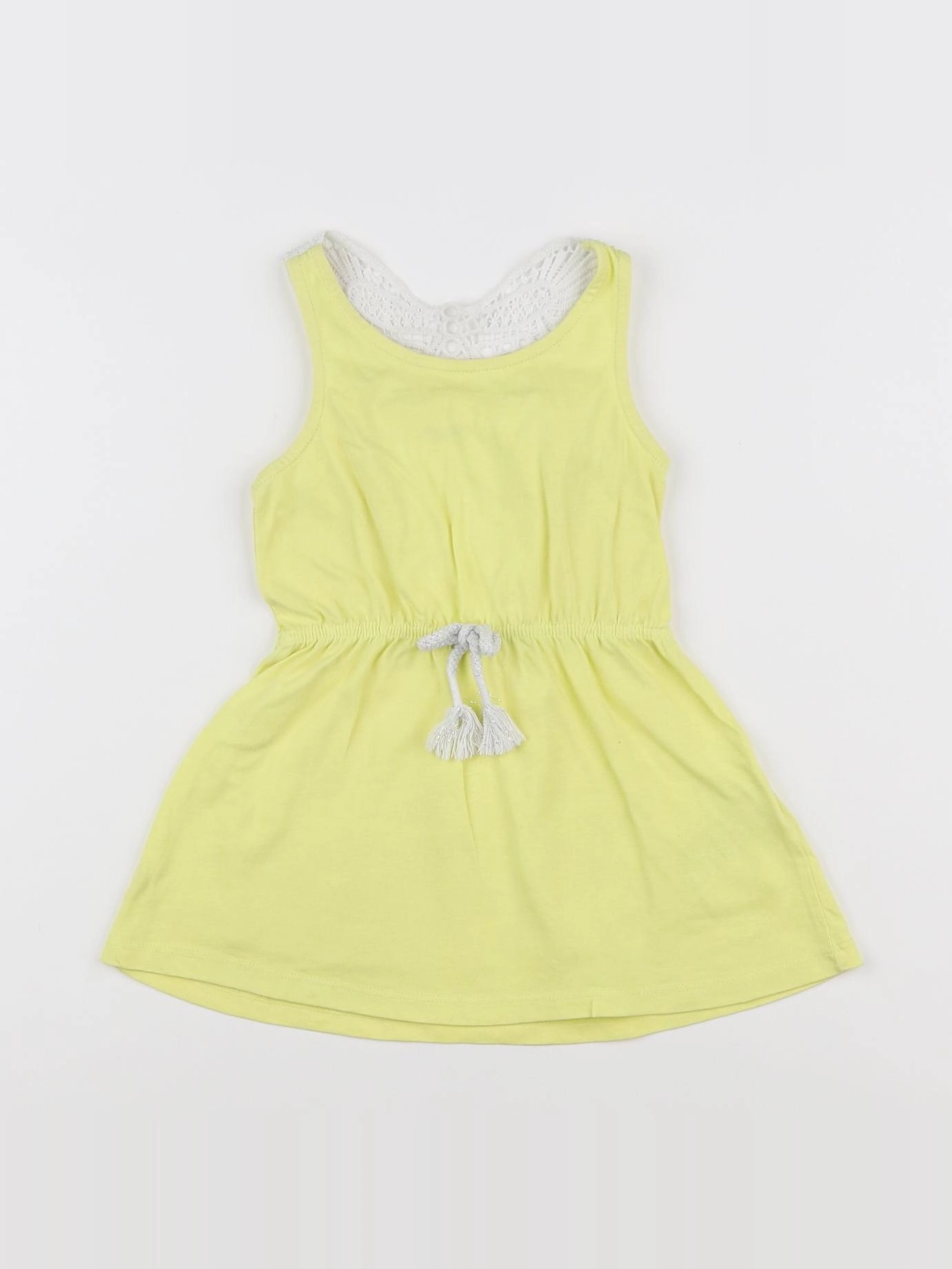 Vertbaudet - robe jaune - 2 ans