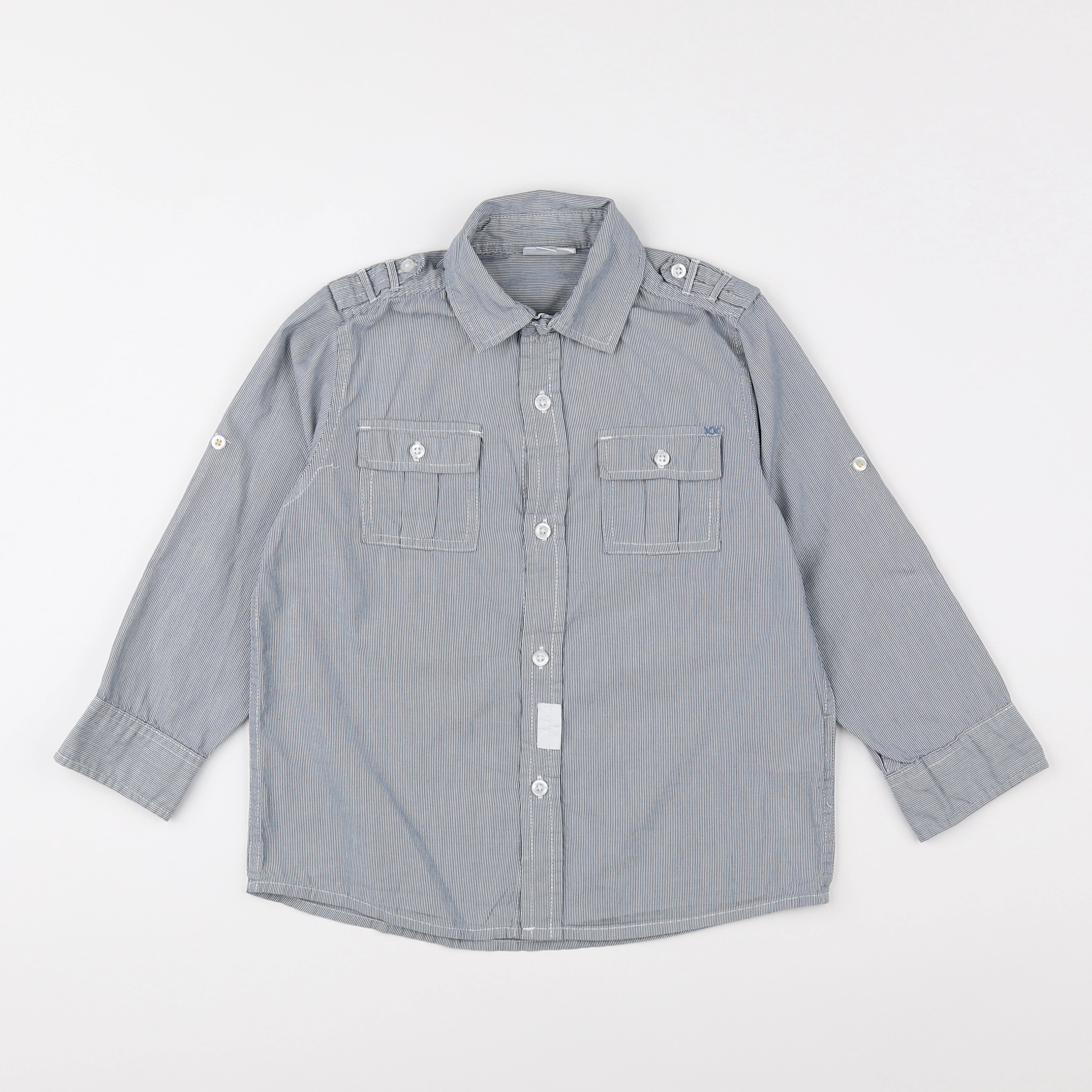 Vertbaudet - chemise bleu - 4 ans