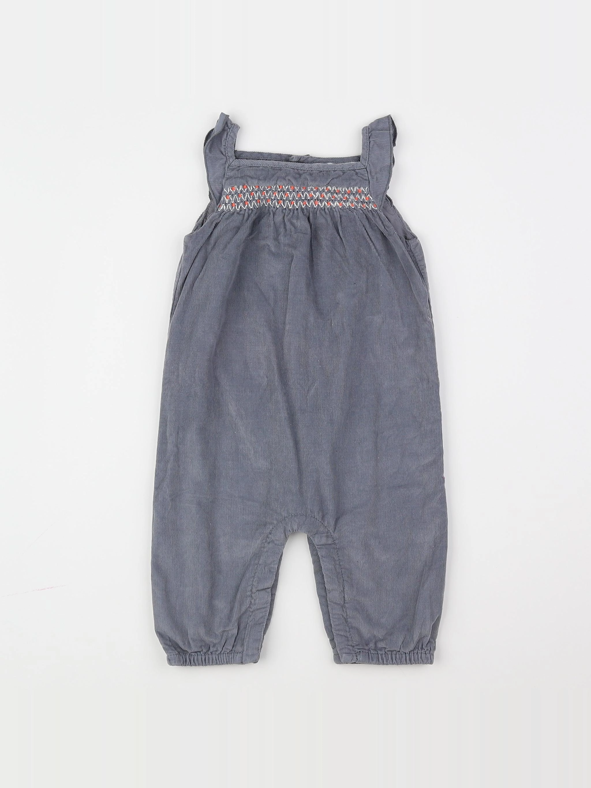 Cadet Rousselle - combinaison gris - 6 mois