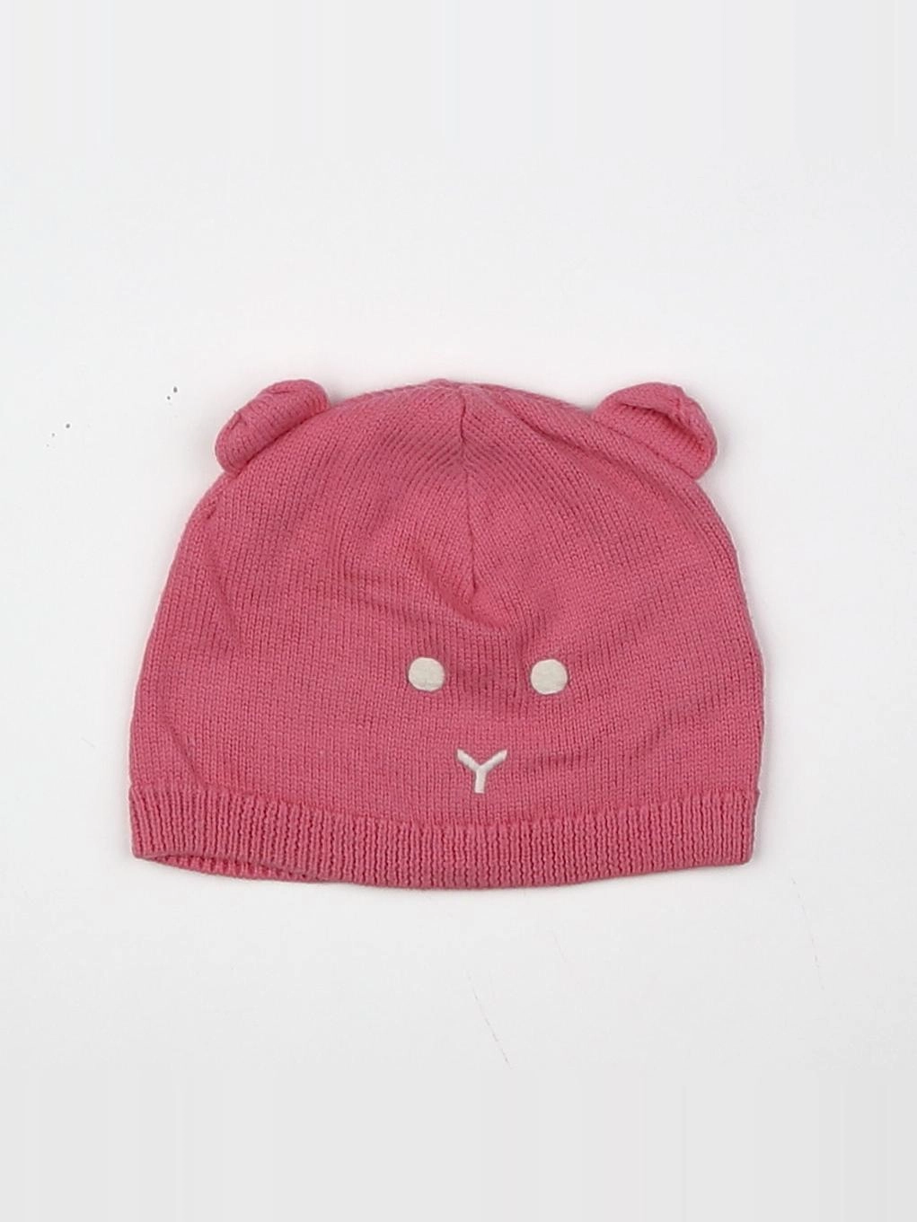 Petit Bateau - bonnet rose - 6/9 mois