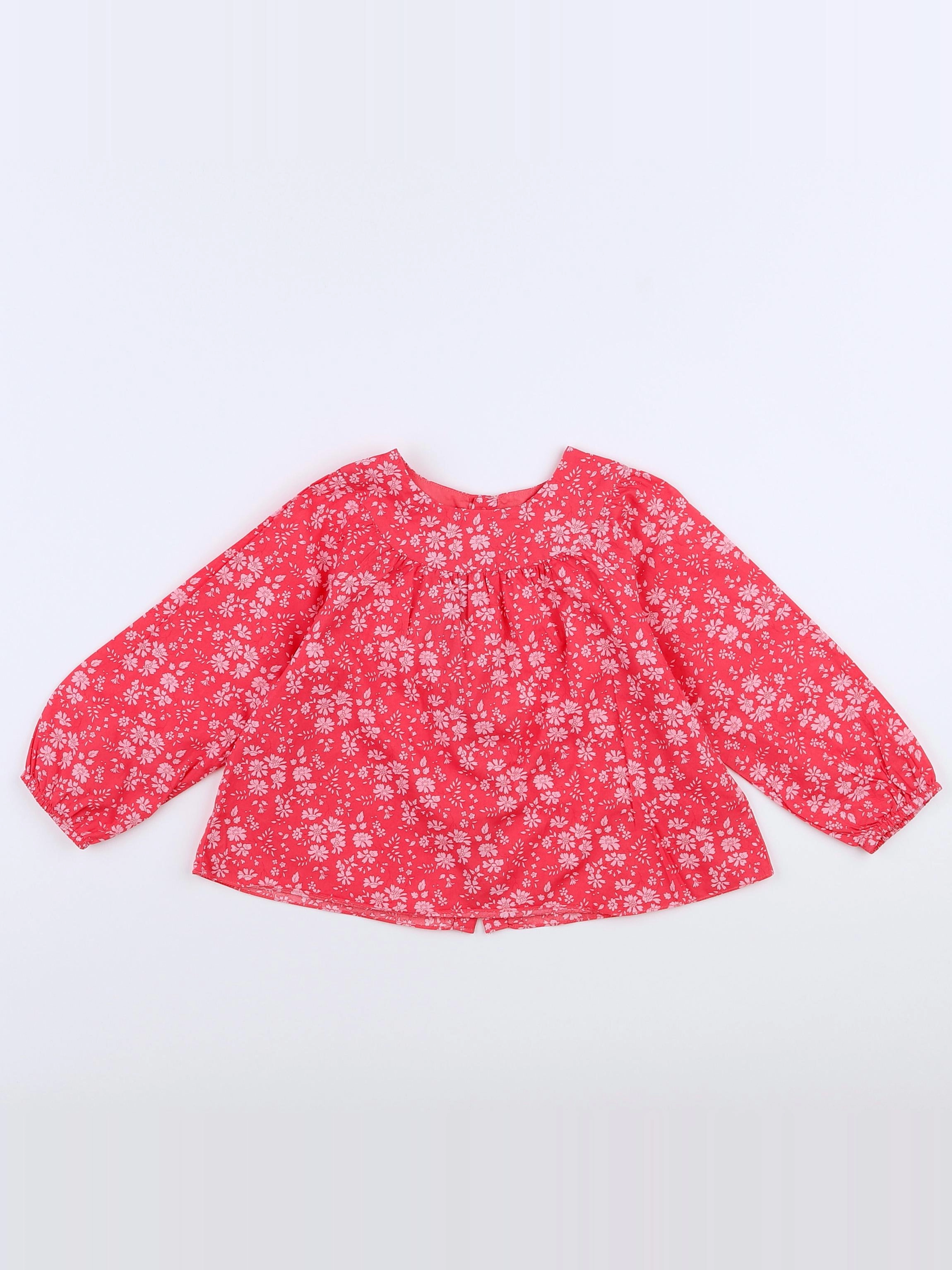 Jacadi - blouse rose - 18 mois