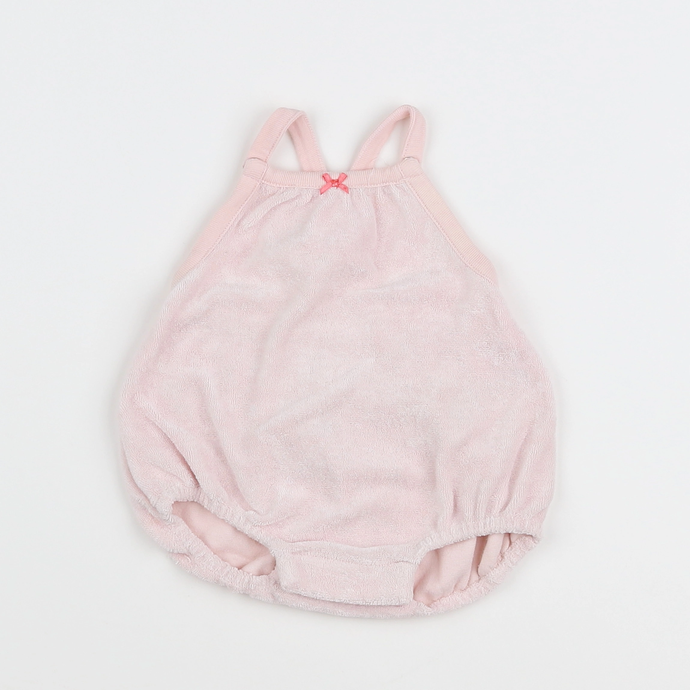 Petit Bateau - combinaison rose - 1 mois