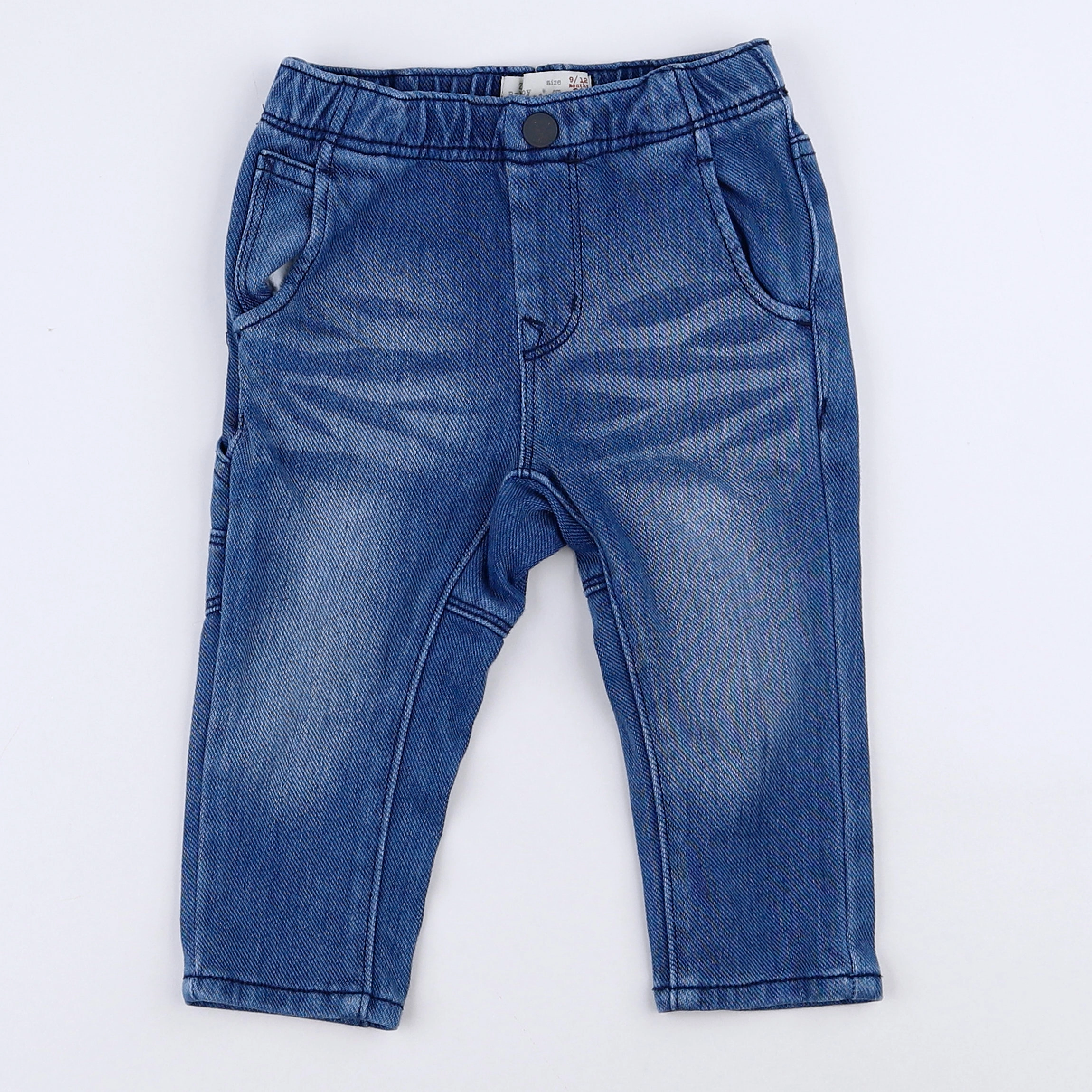 Zara - jean bleu - 9/12 mois