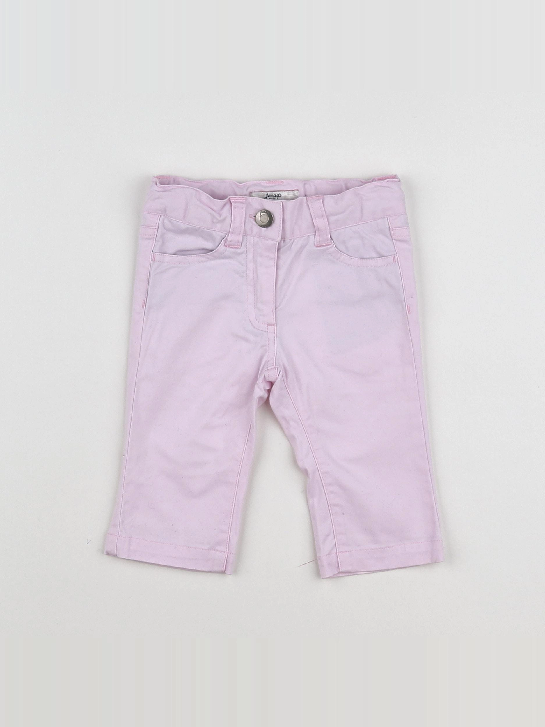 Jacadi - pantalon rose - 6 mois