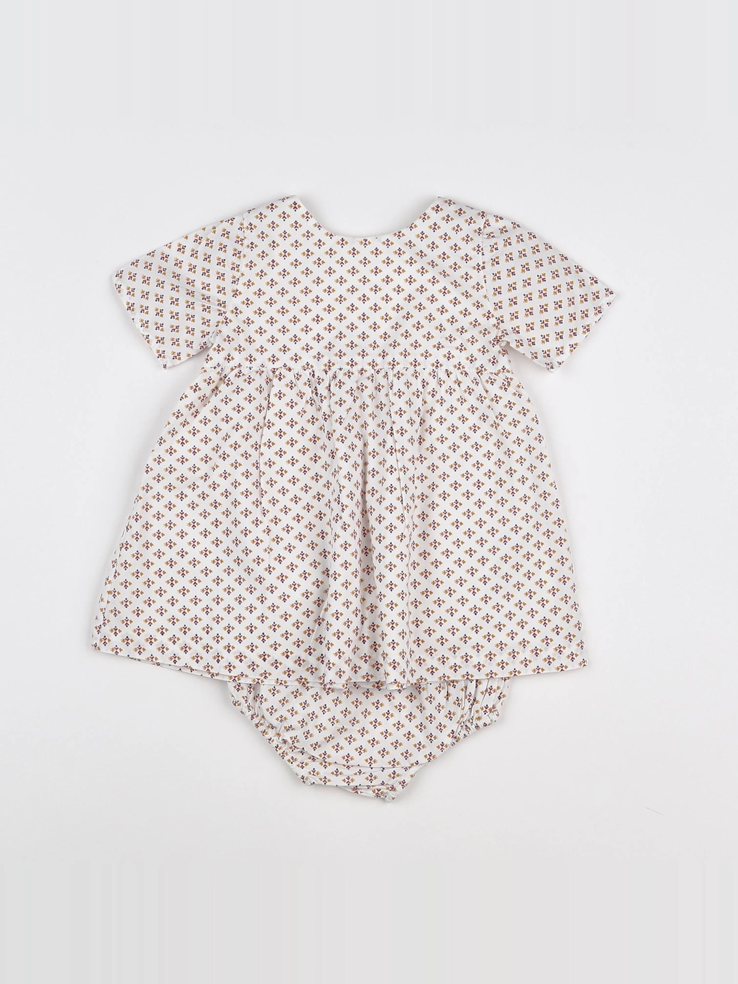 Natalys - robe blanc - 6 mois