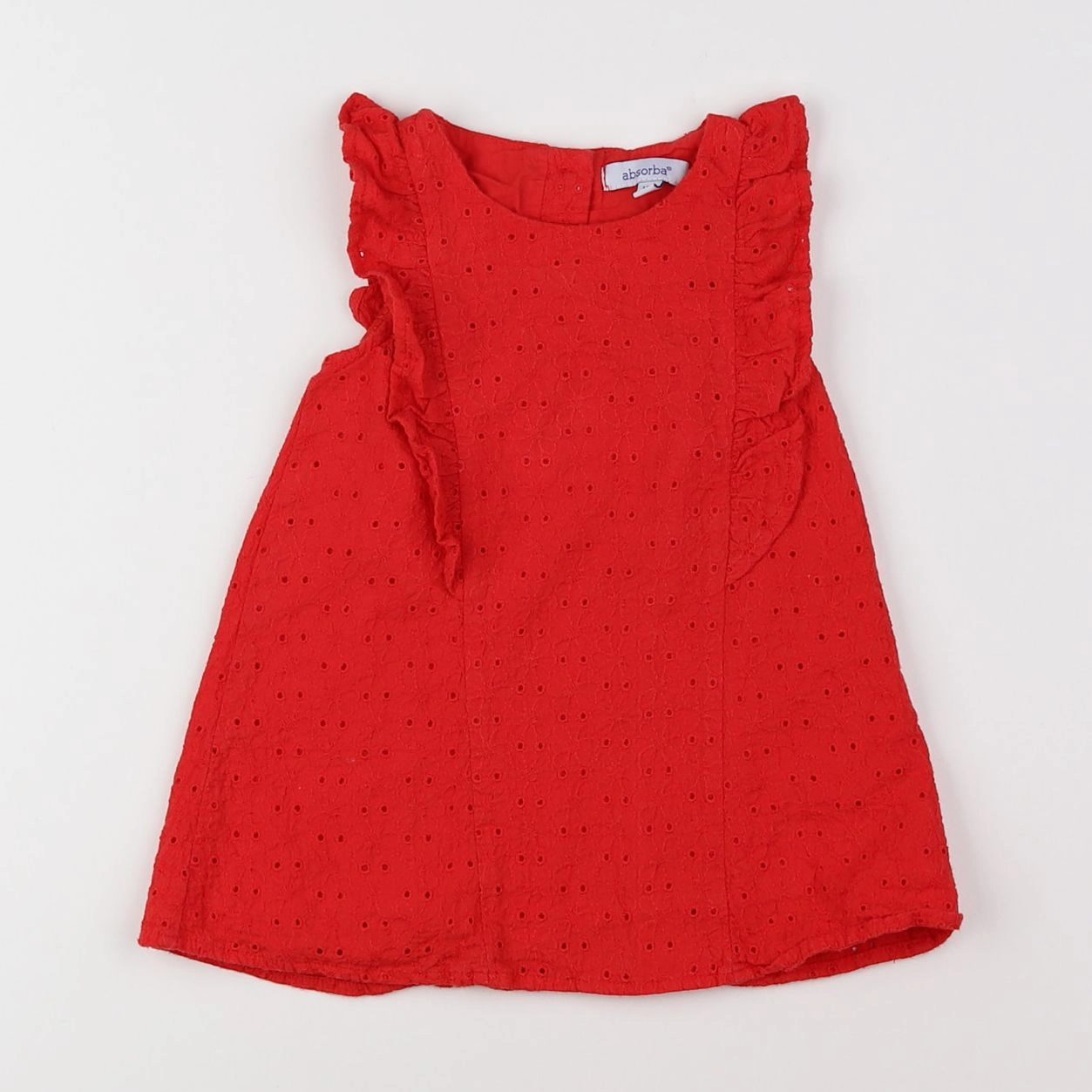 Absorba - robe rouge - 18 mois