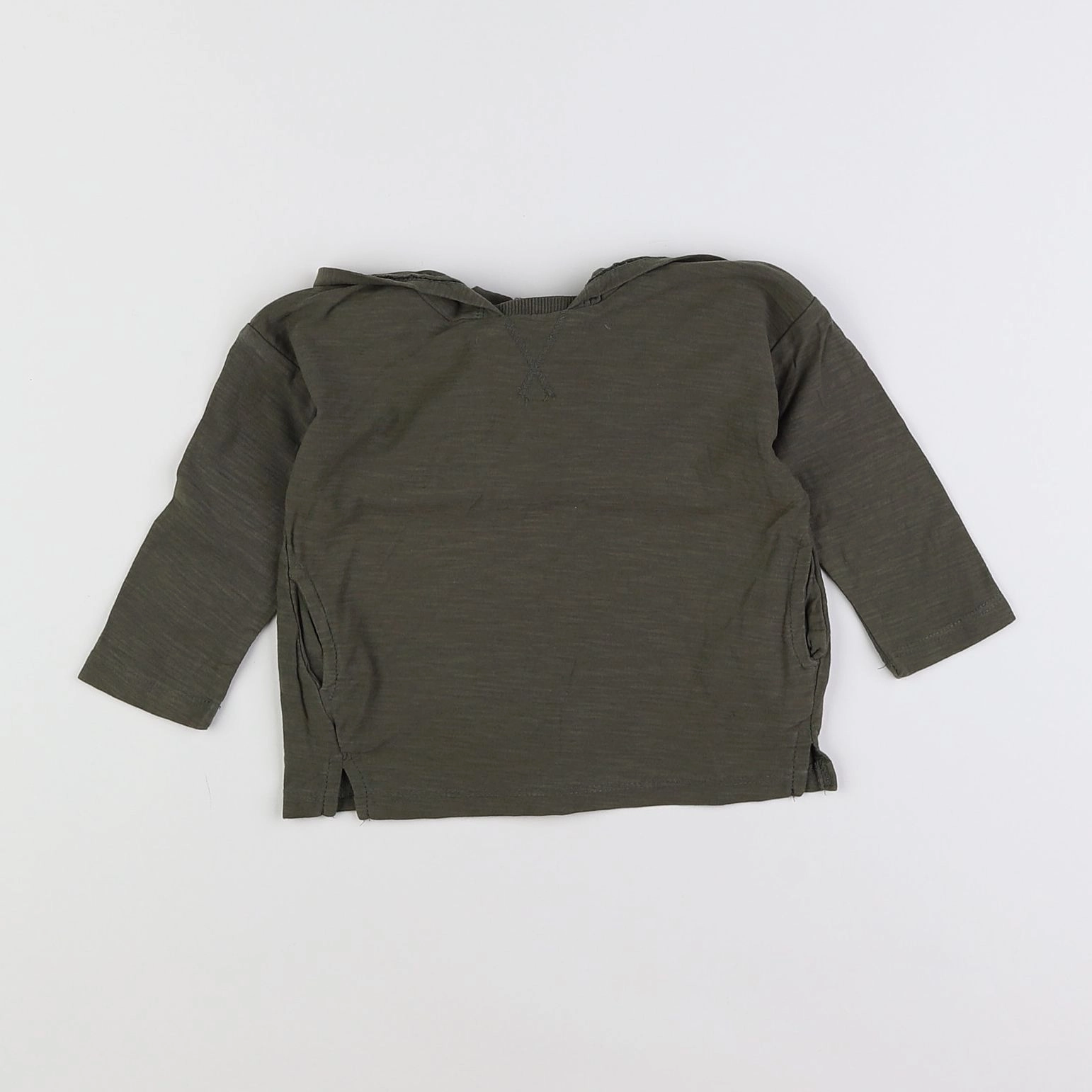 Zara - tee-shirt vert - 6/9 mois